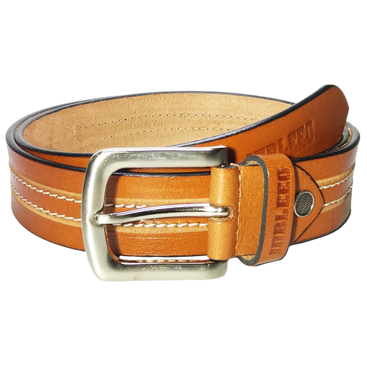Jubleeo Leather Tan Mens Belt