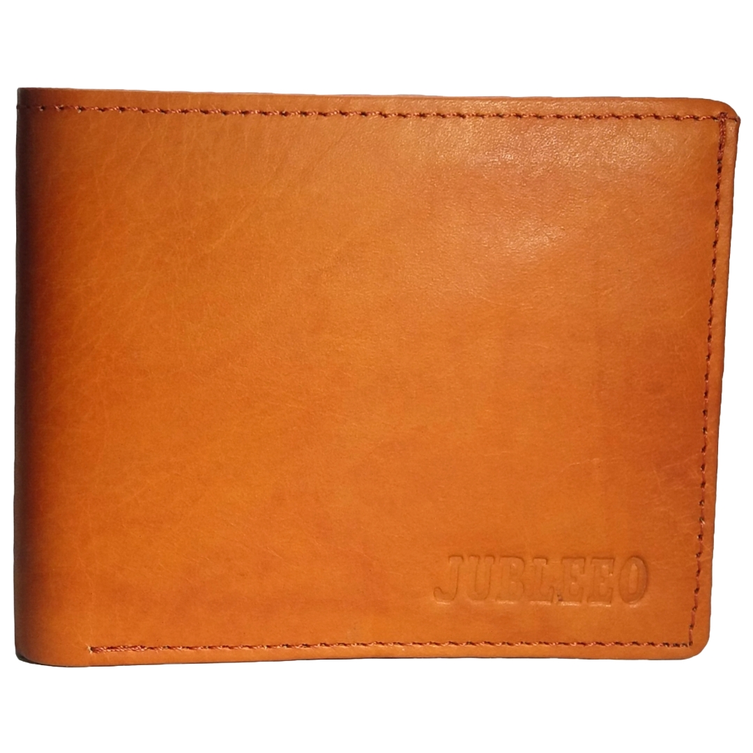 Jubleeo Leather Tan Pocket Mens Wallet