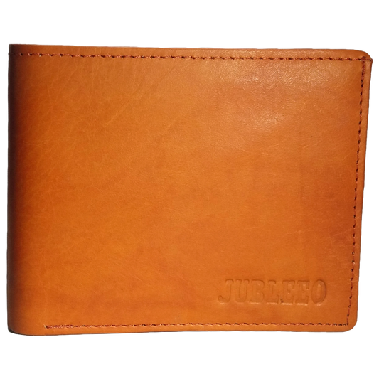 Jubleeo Leather Tan Card Mens Wallet