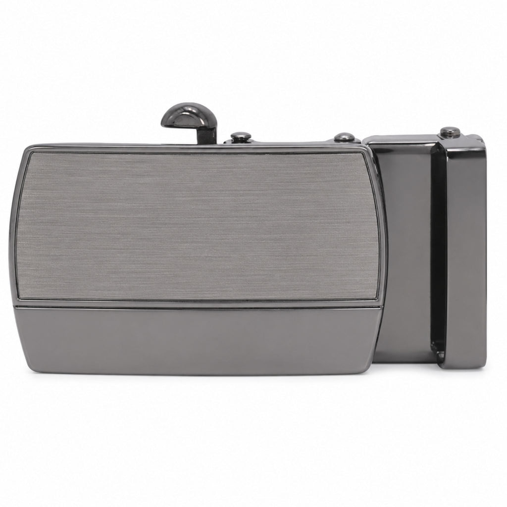 Jubleeo metal 35mm autolock mens belt silver
