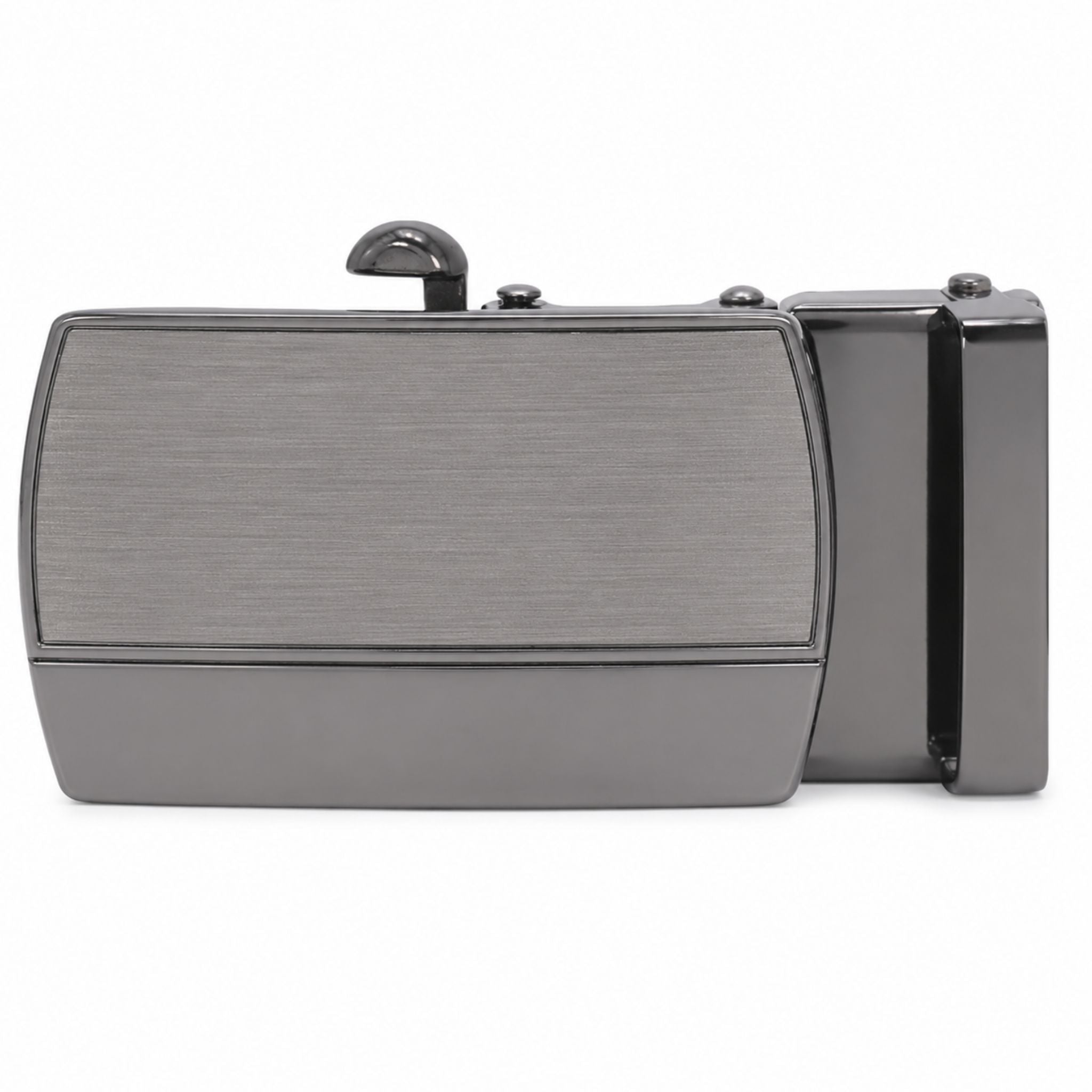 Jubleeo metal 35mm autolock mens belt silver