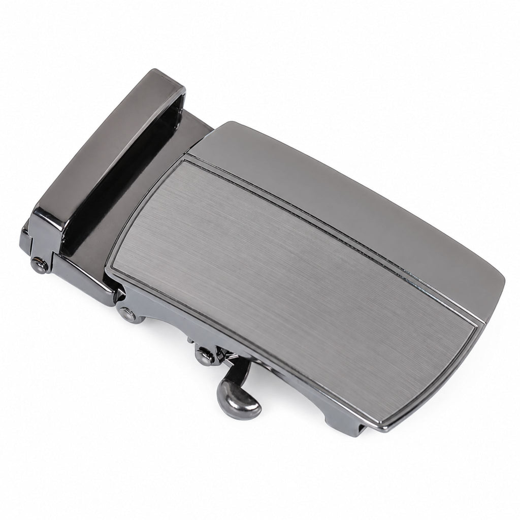 Jubleeo metal 35mm autolock mens belt silver