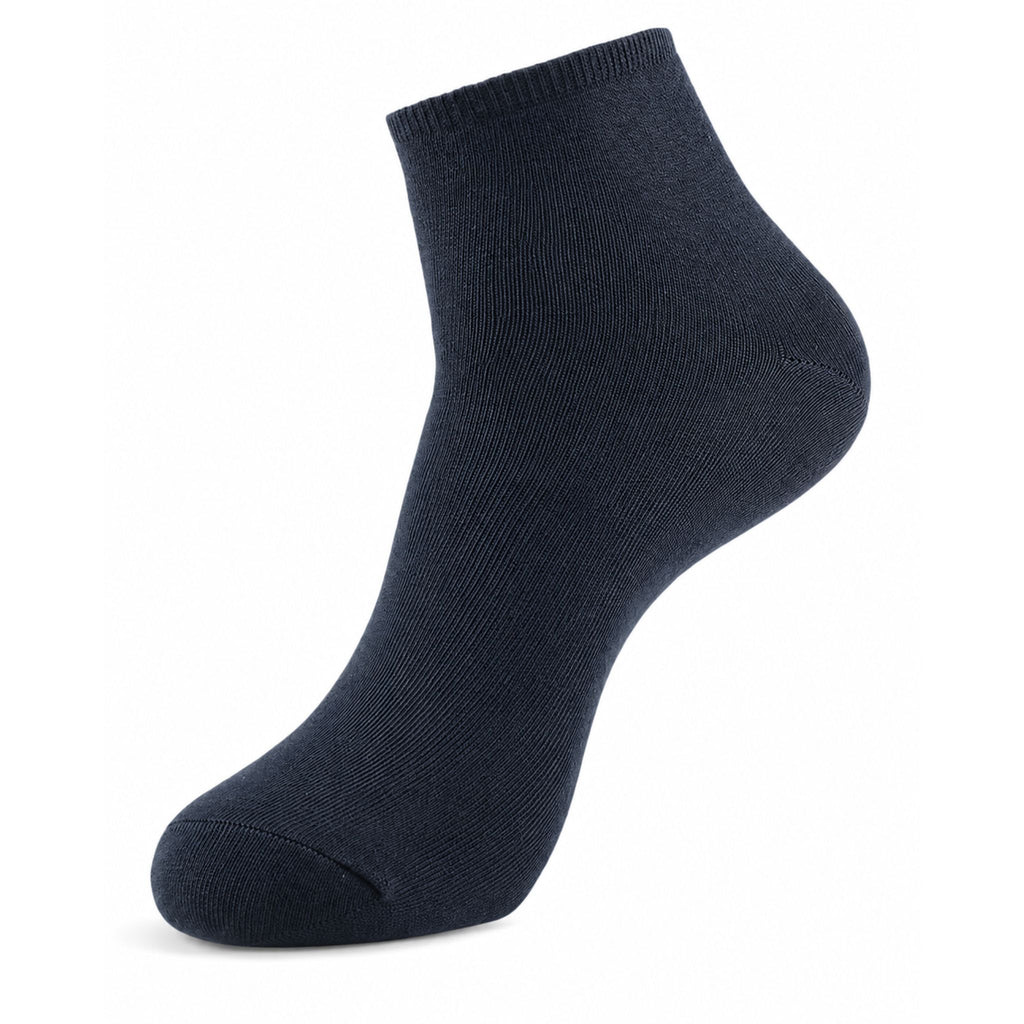 jubleeo cotton ankle socks for men black