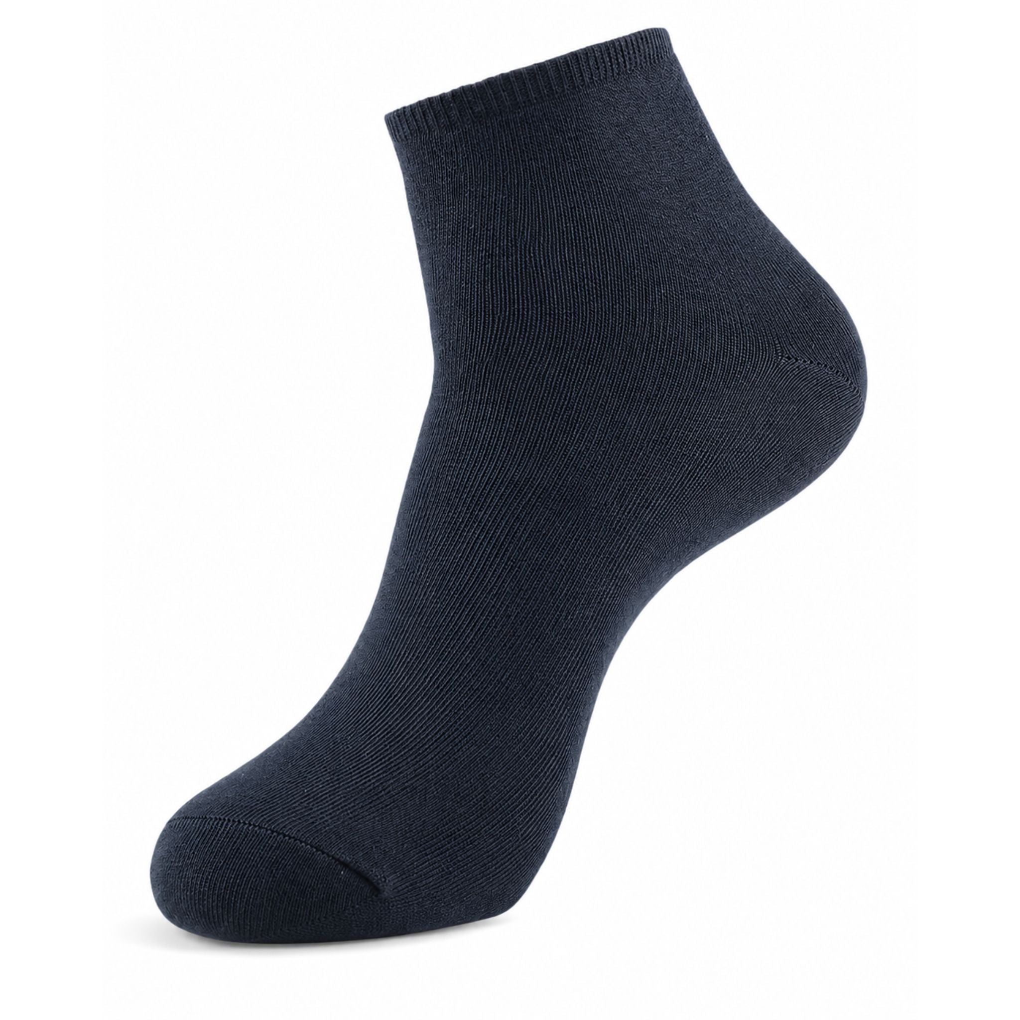 jubleeo cotton ankle socks for men black