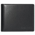 Jubleeo leather bifole pocket mens wallet black