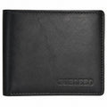 Jubleeo leather id pocket mens wallet black