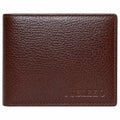 jubleeo leather bifold pocket mens wallet brown