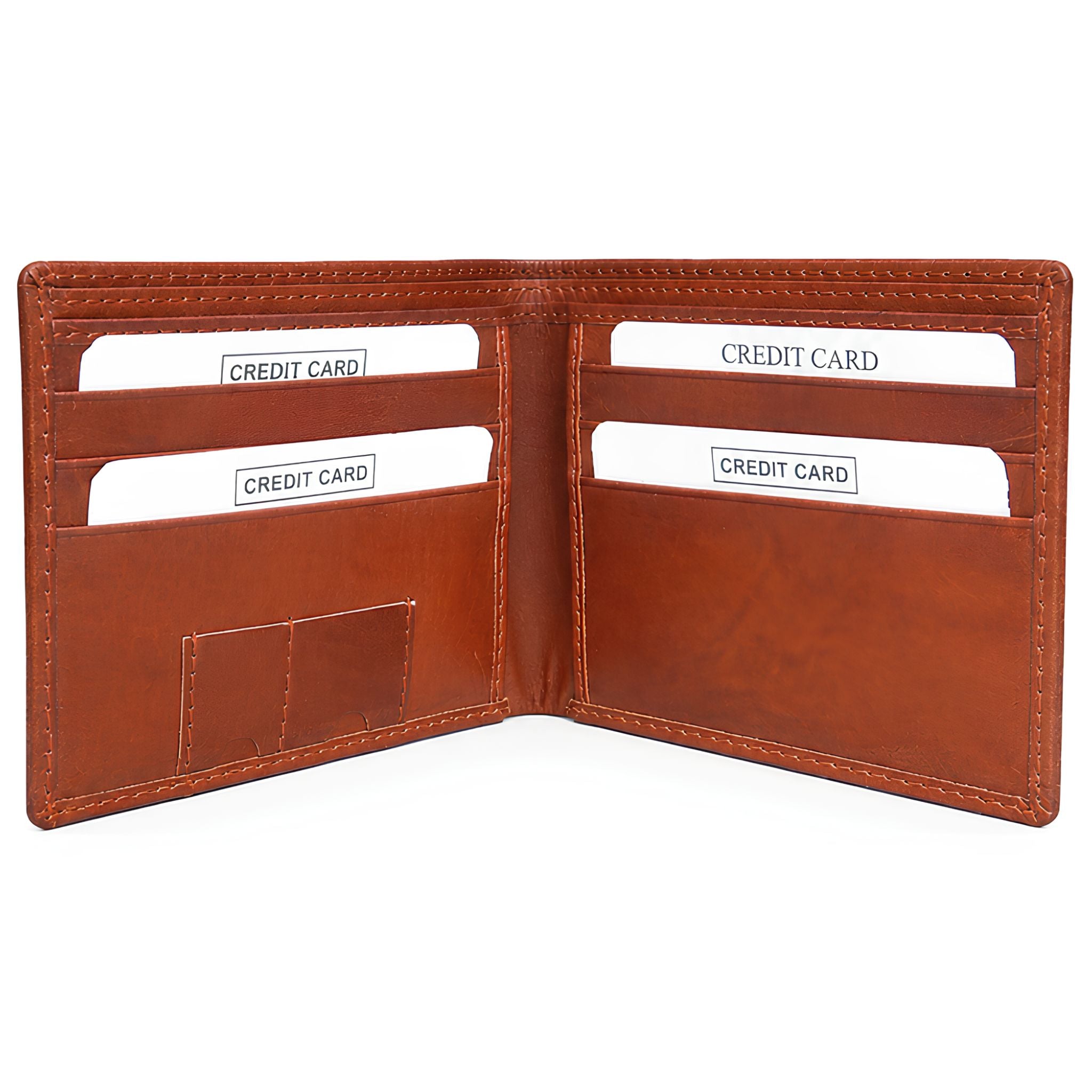 jubleeo leather bifold pocket mens wallet maroon