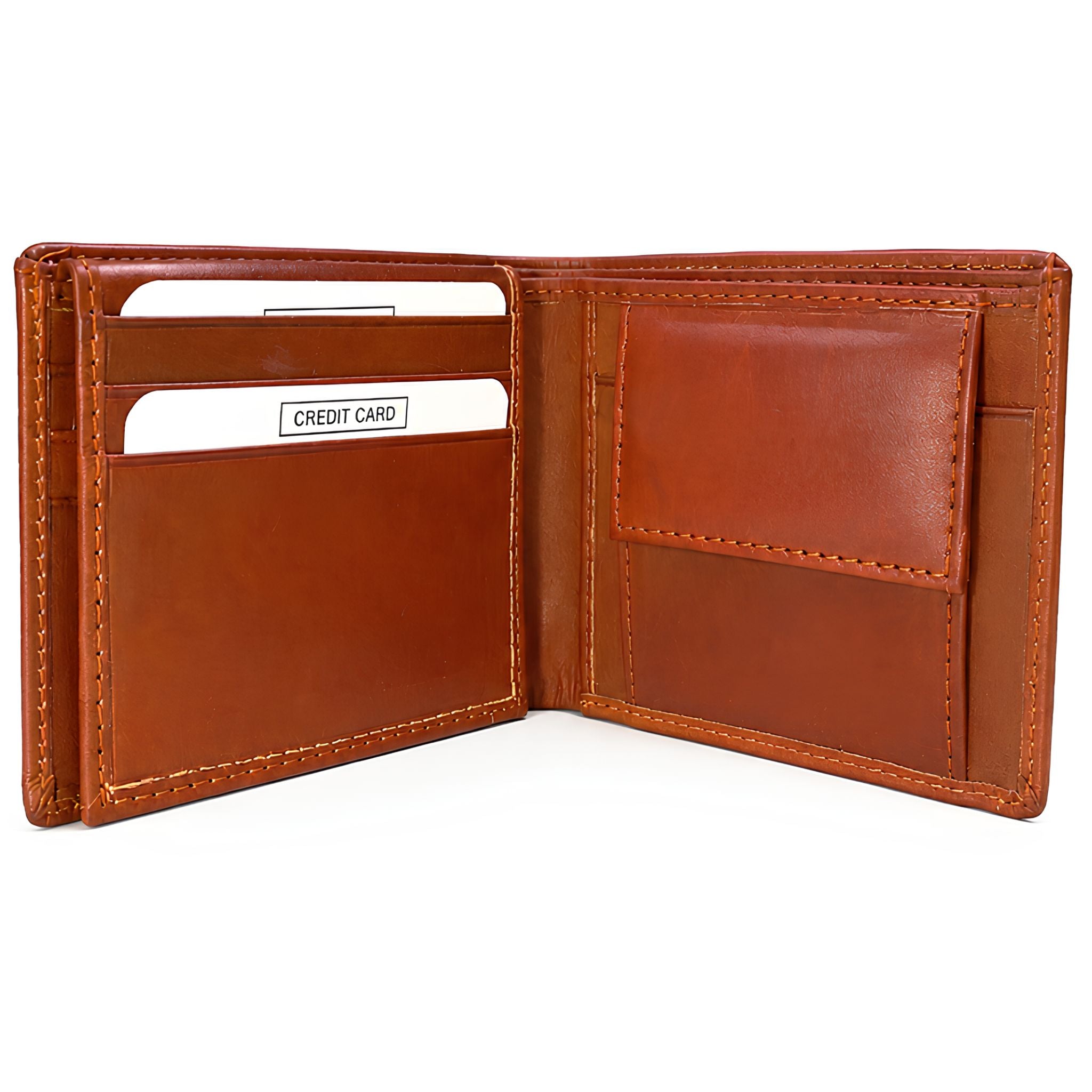 jubleeo leather bifold pocket mens wallet maroon