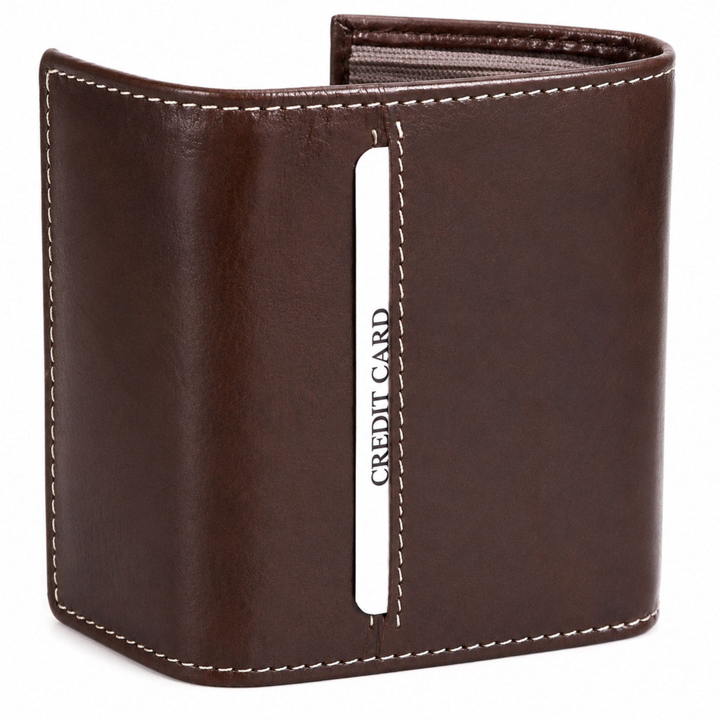 jubleeo leather multi mens card holder brown