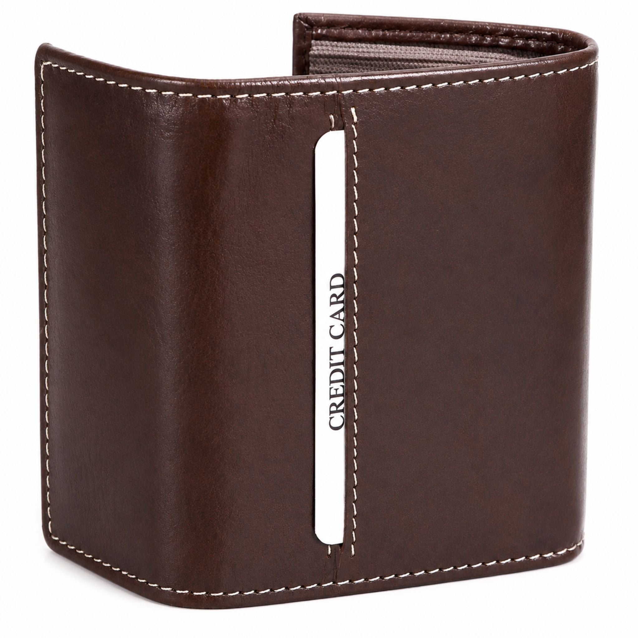 jubleeo leather multi mens card holder brown