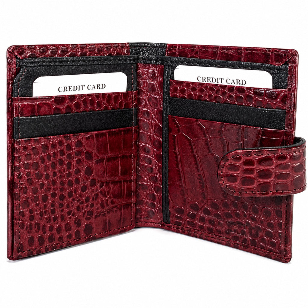 jubleeo leather card holder or men maroon
