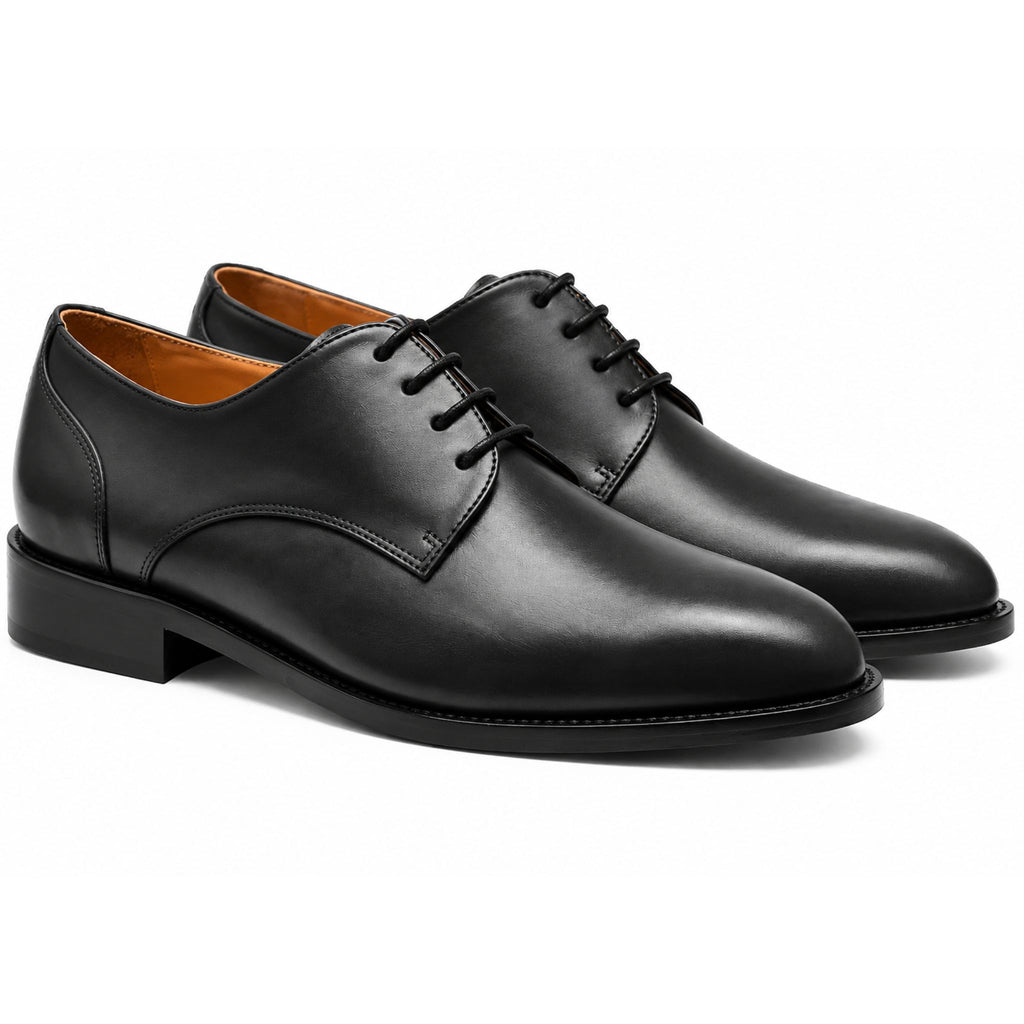 jubleeo leather derby mens shoes black
