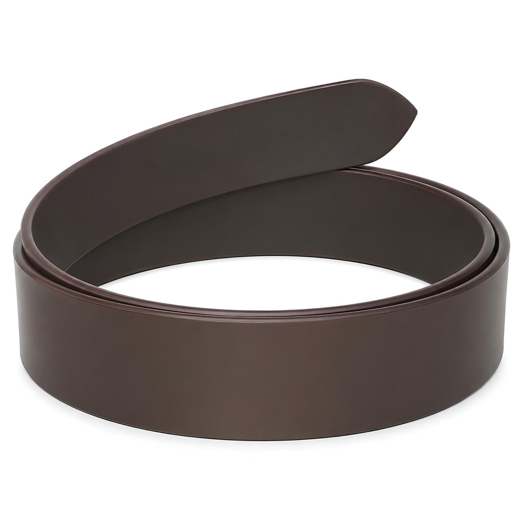 Jubleeo leather casual mens belt brown