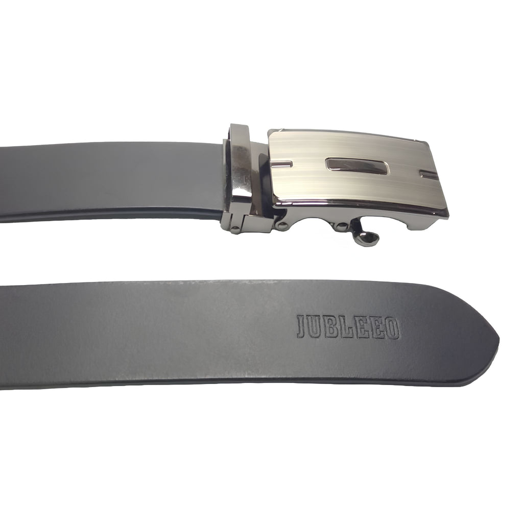 jubleeo leather autolock mens belt black