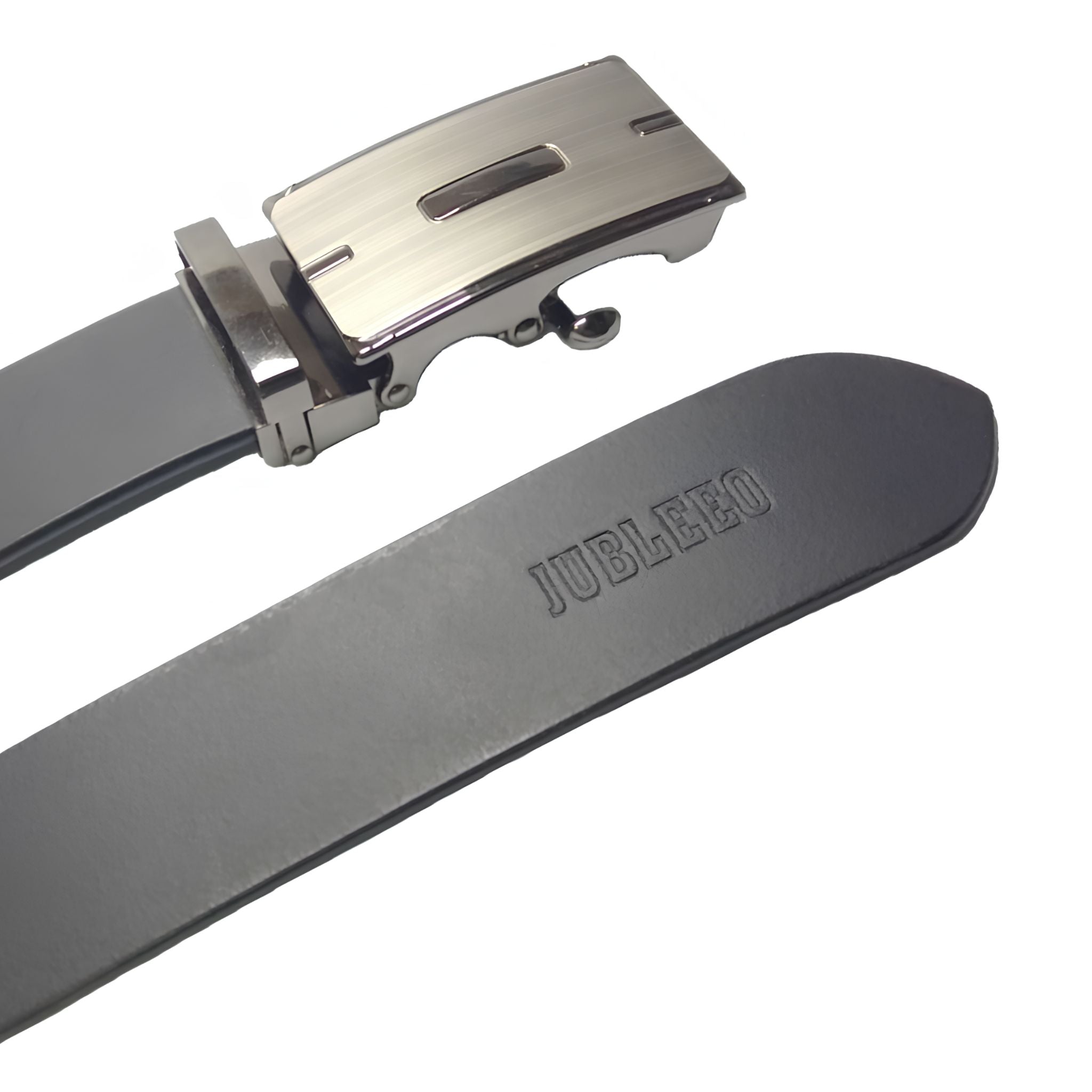 jubleeo leather autolock mens belt black