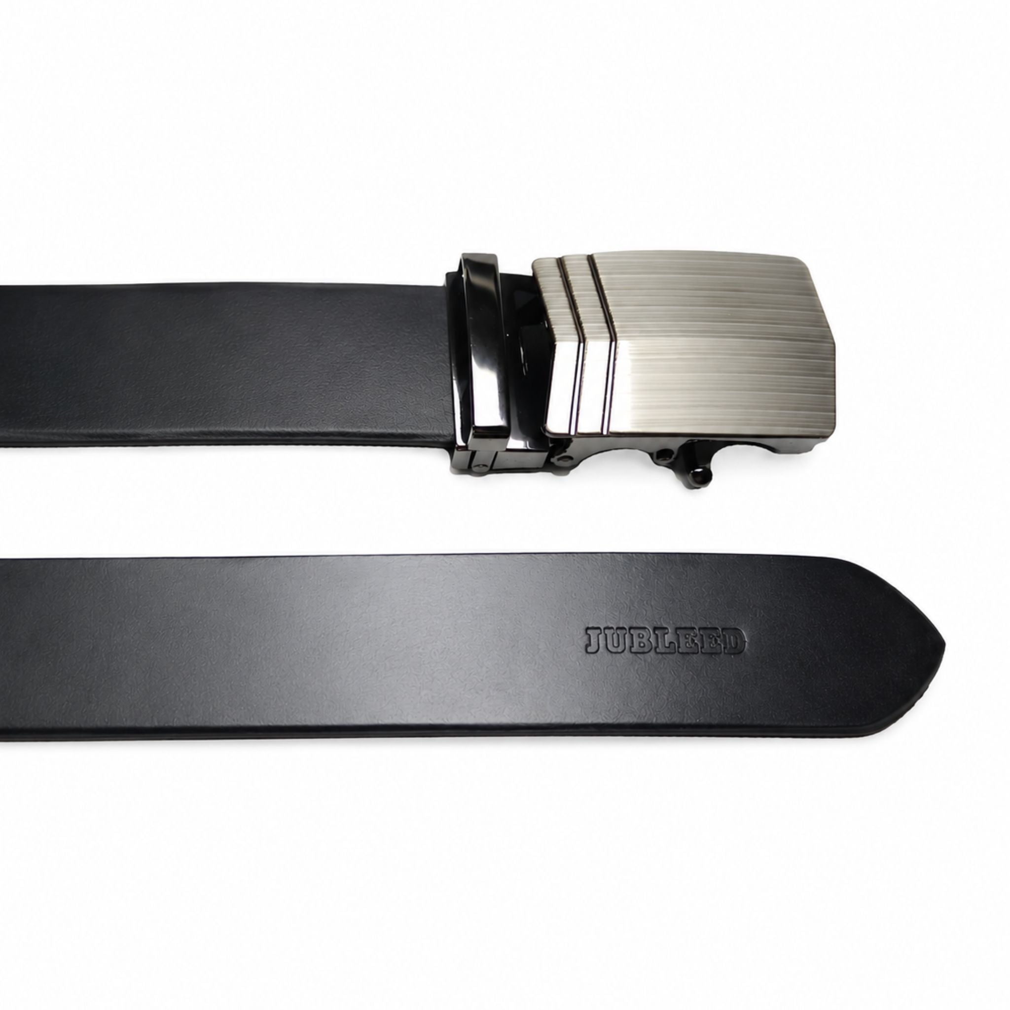 jubleeo leather autolock mens belt black
