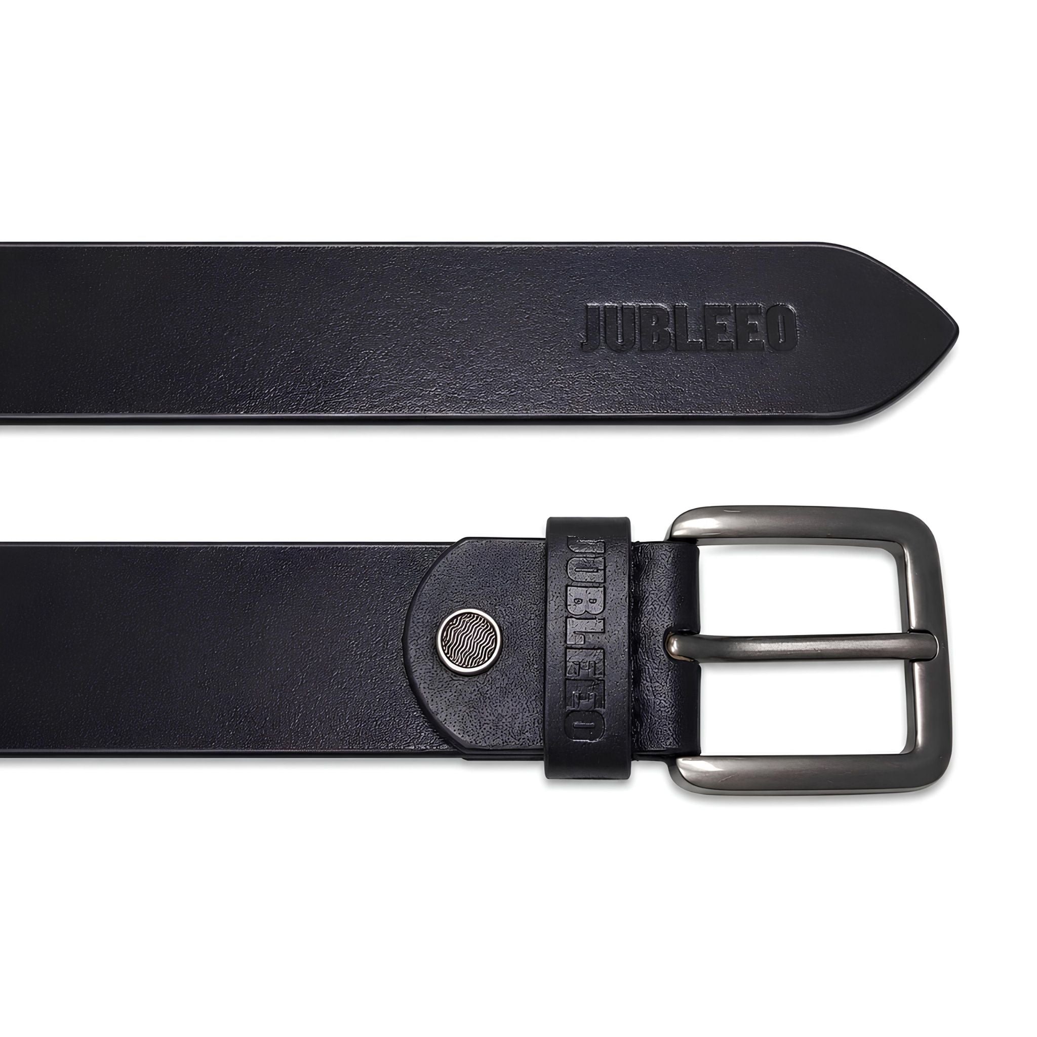 jubleeo leather casual mens belt black