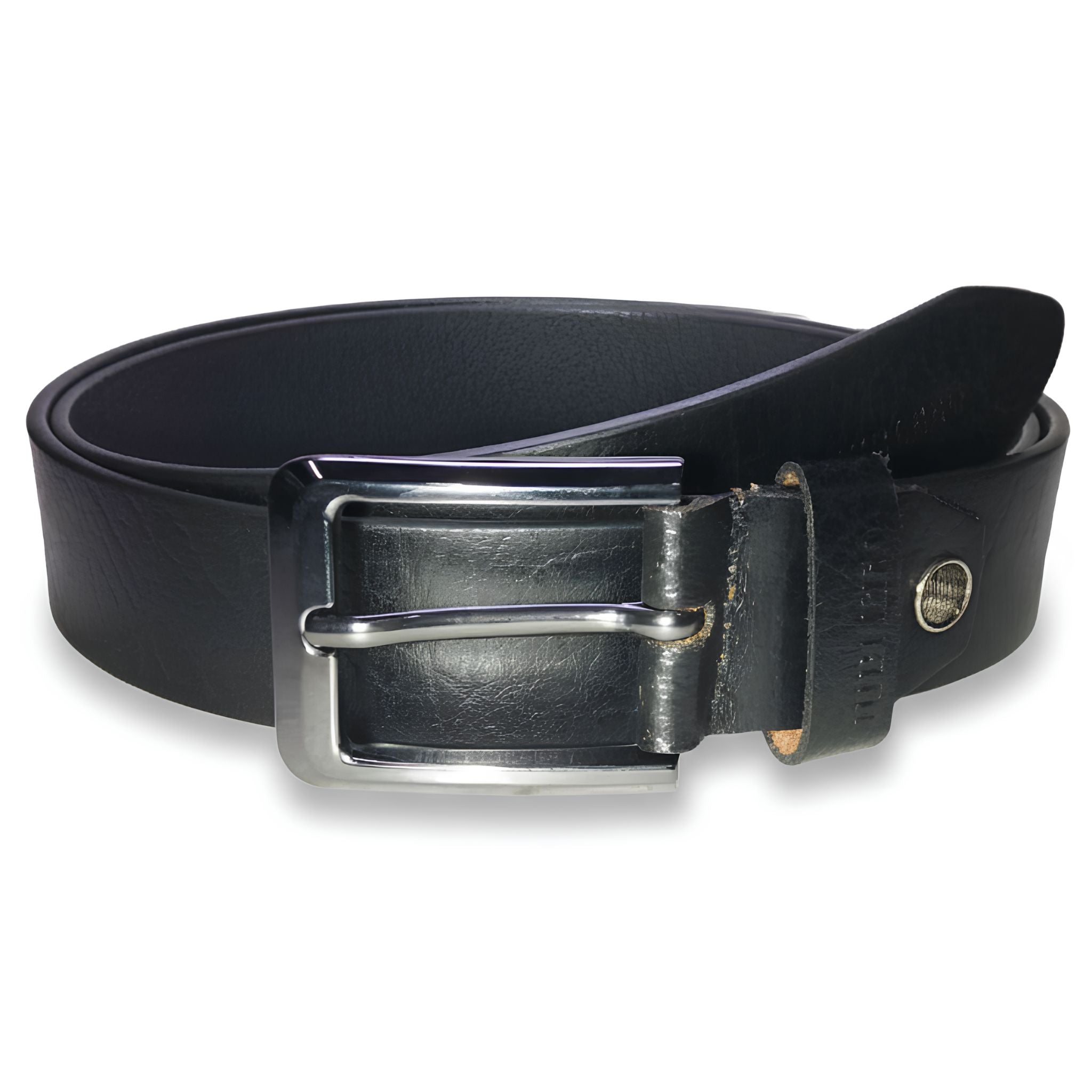 jubleeo leather mens belt black