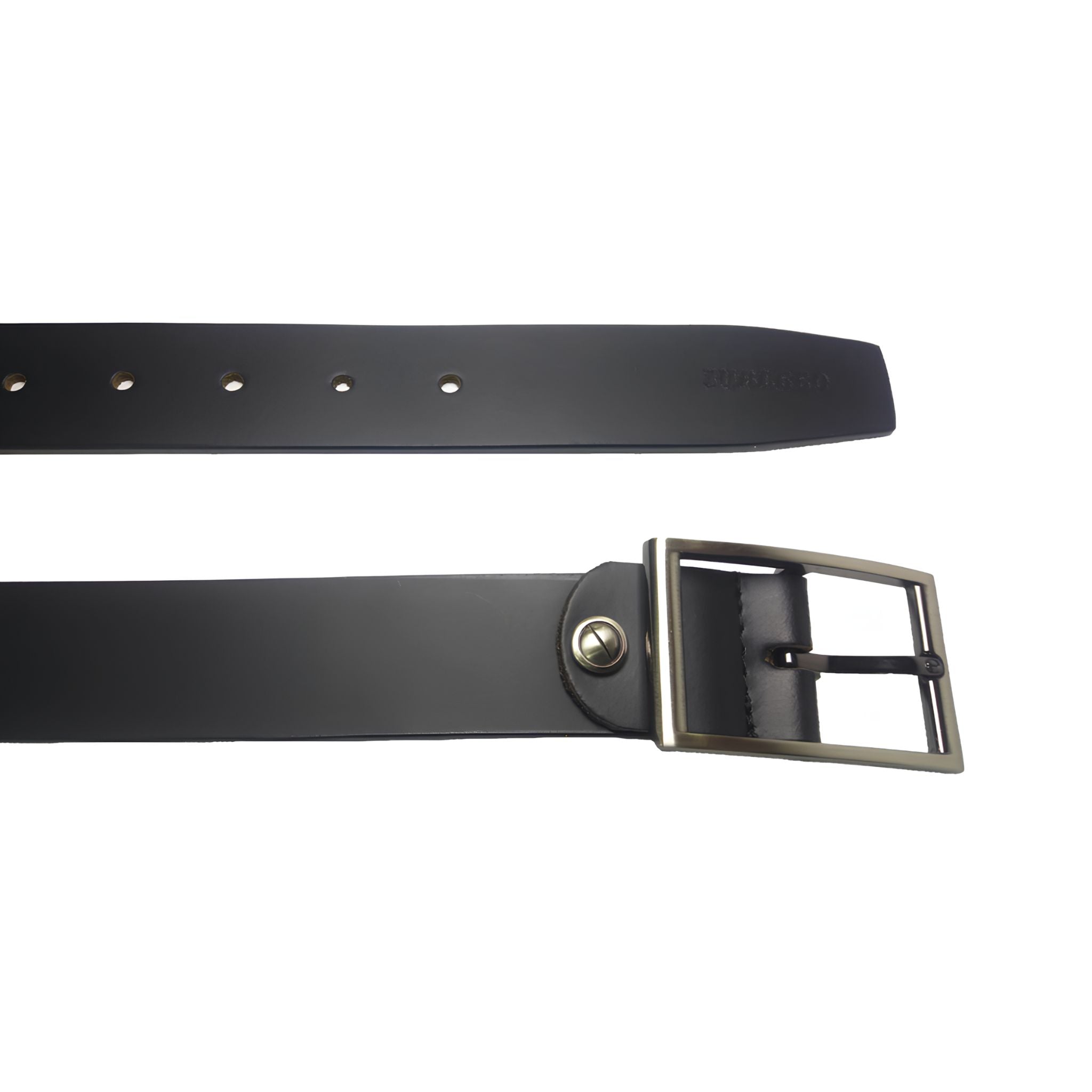 jubleeo leather hickok buckle mens belt black