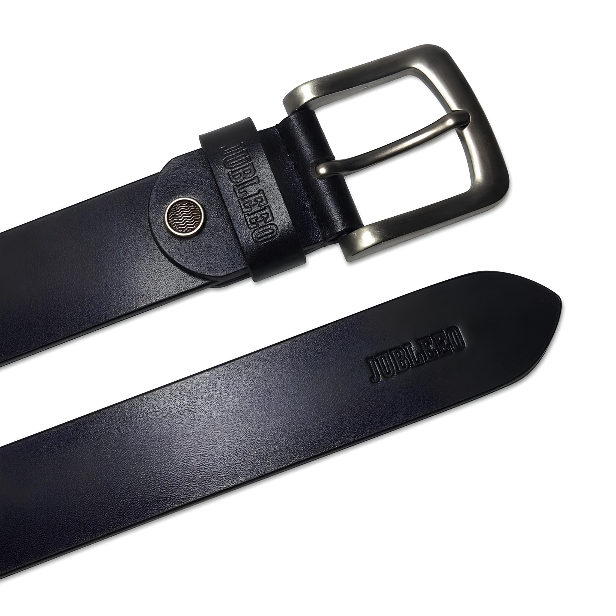 jubleeo leather mens belt black