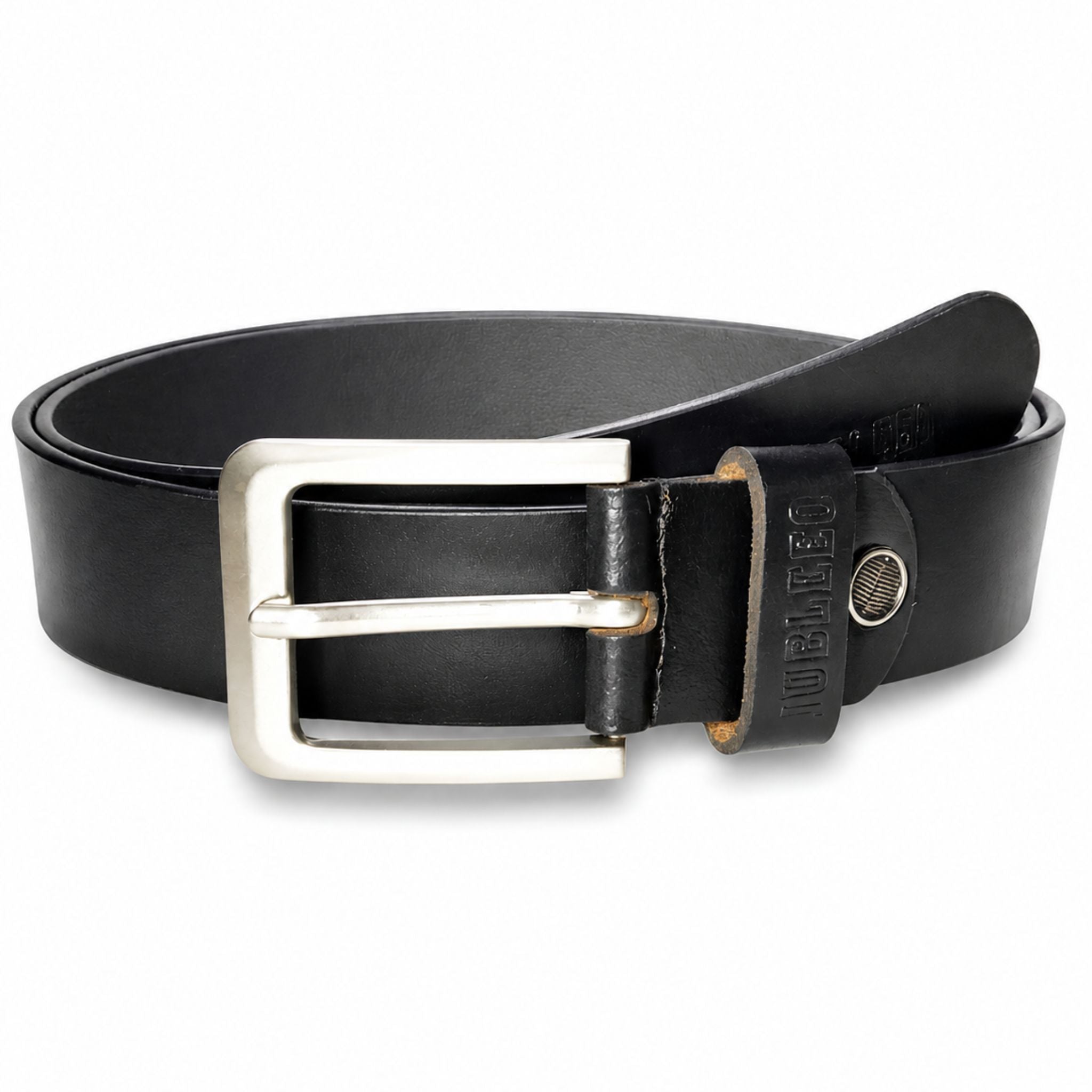 jubleeo leather mens belt black