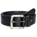 jubleeo leather casual textured mens belt black