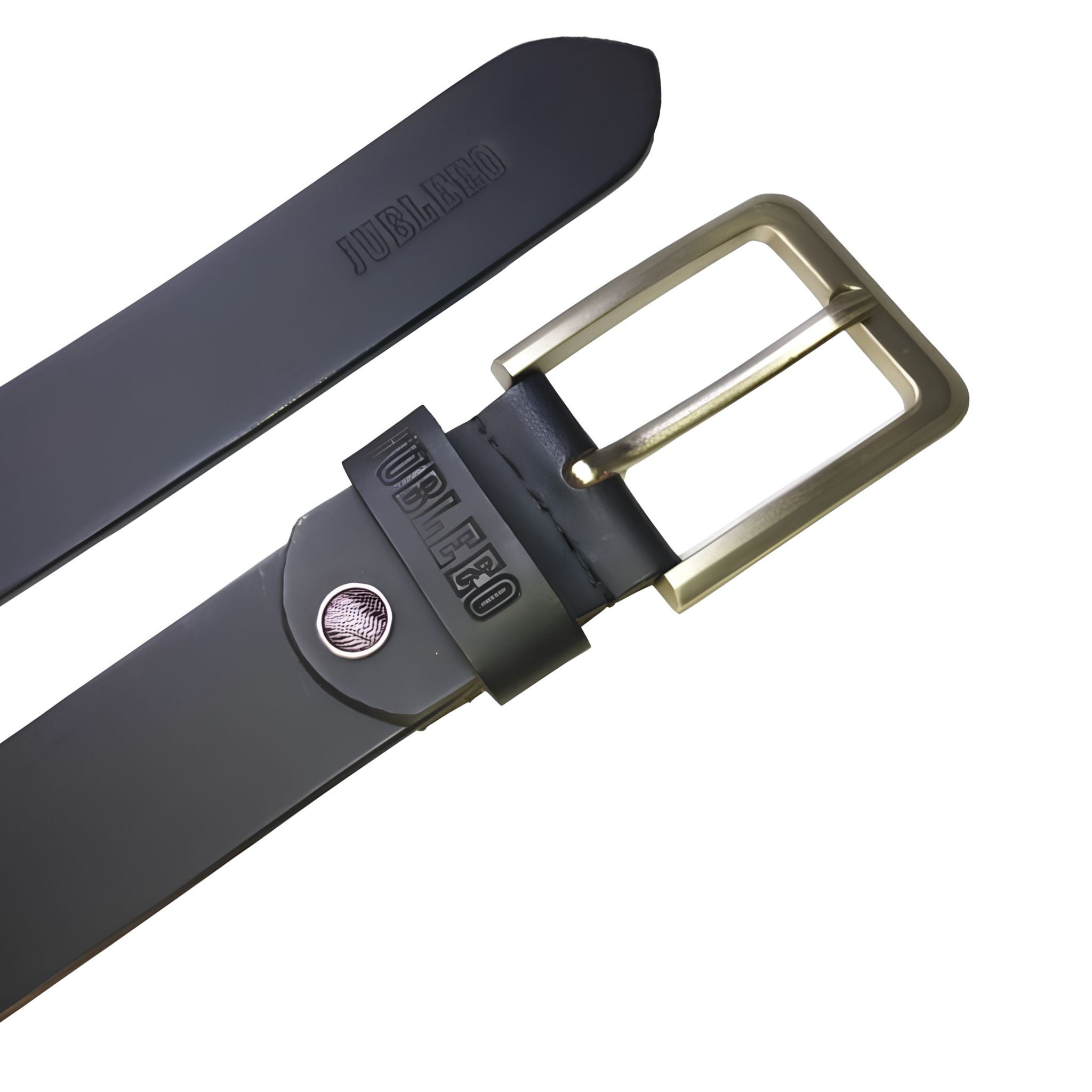 jubleeo leather mens belt black