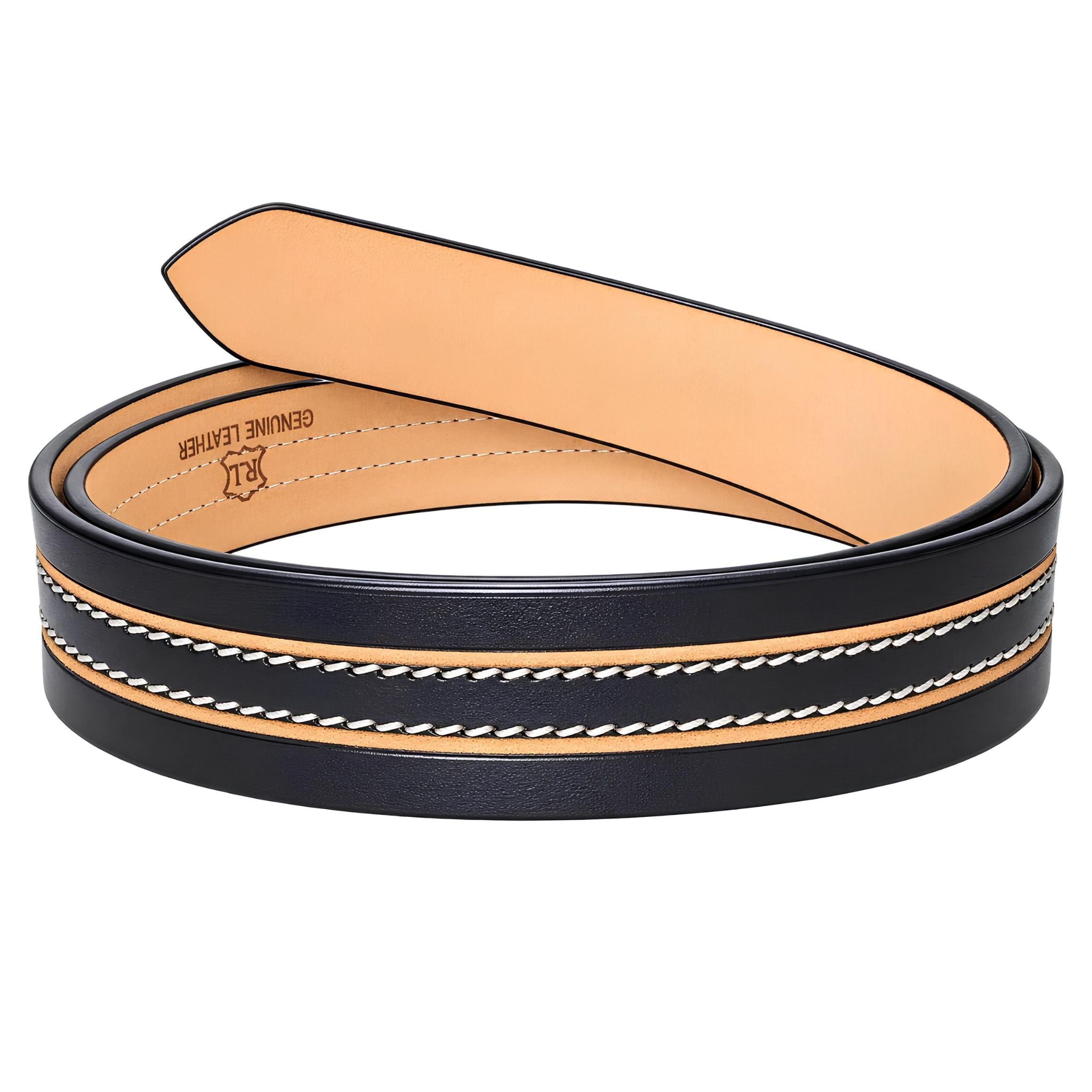 jubleeo leather casual mens belt black
