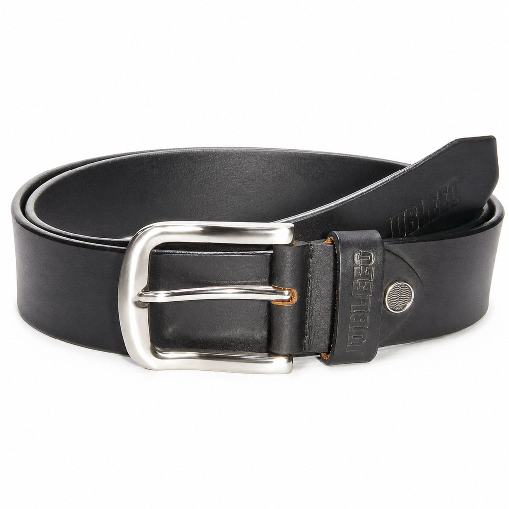 jubleeo leather casual mens belt black