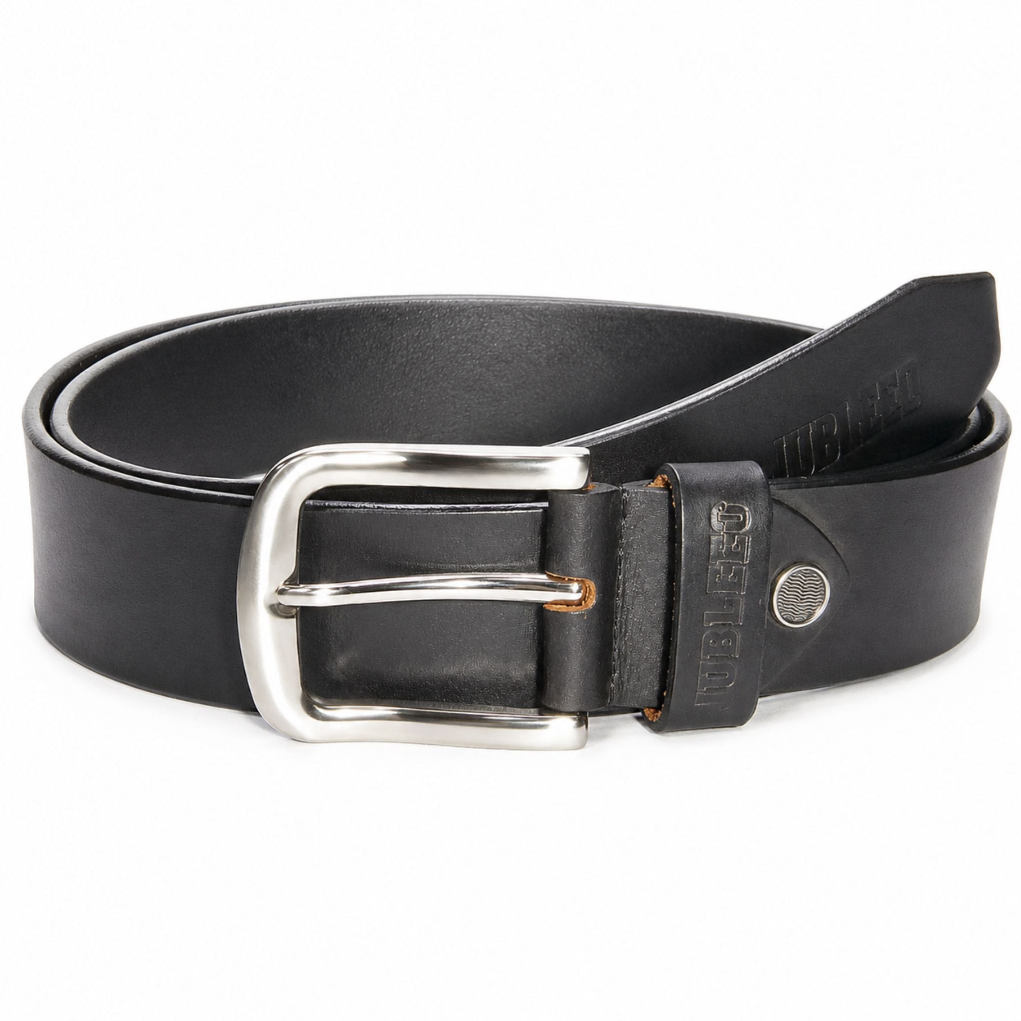 jubleeo leather casual mens belt black