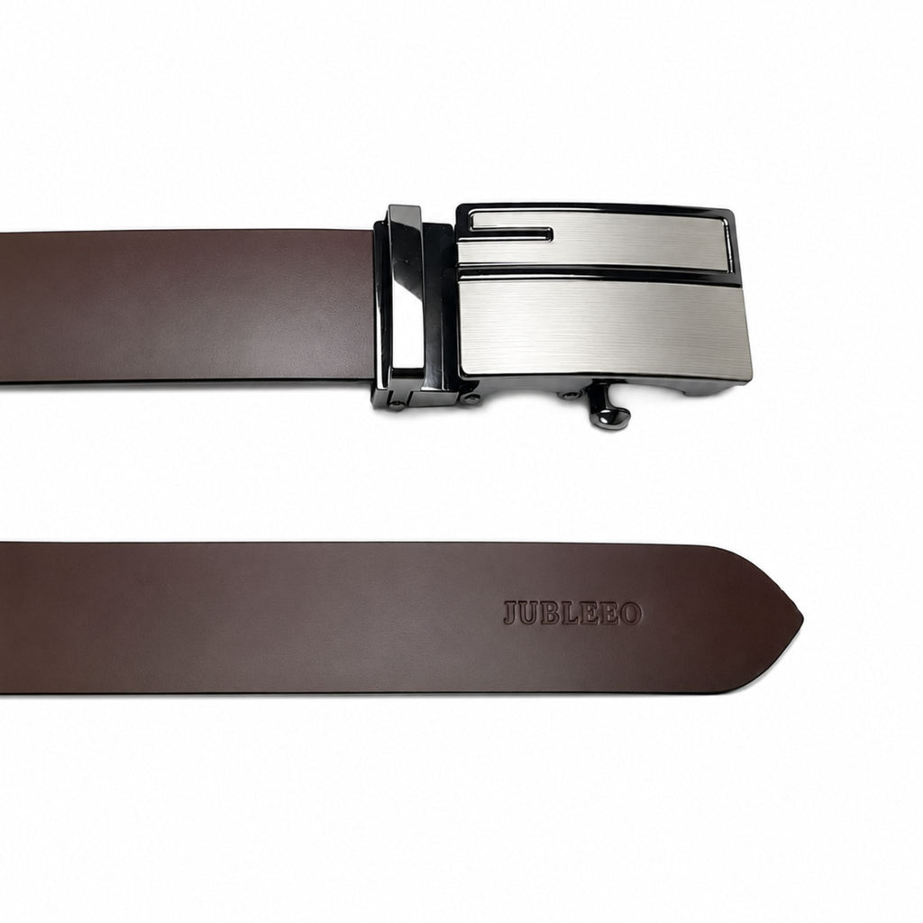 jubleeo leather autolock mens belt brown