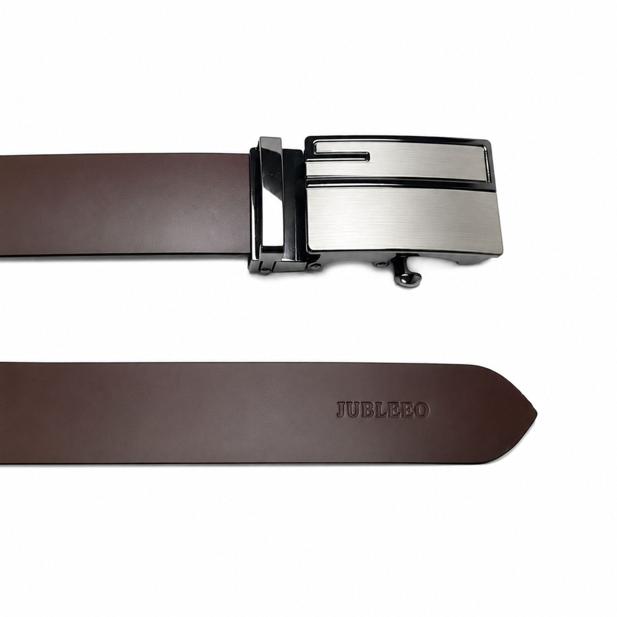 jubleeo leather autolock mens belt brown
