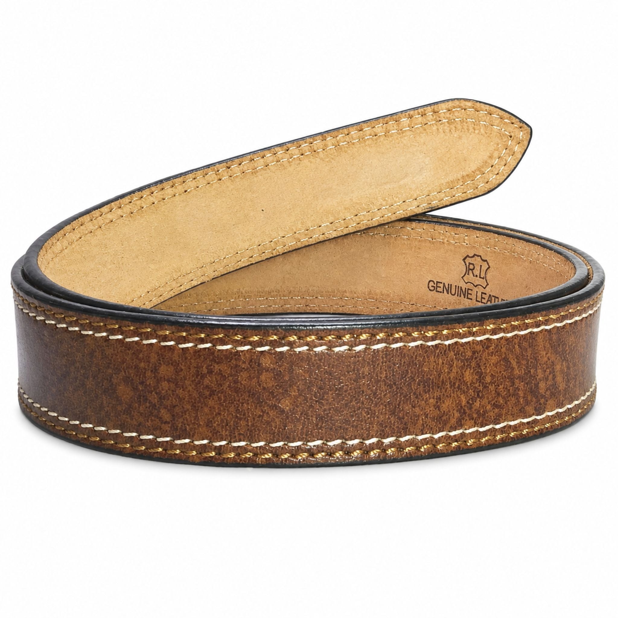 jubleeo leather caasual mens belt brown