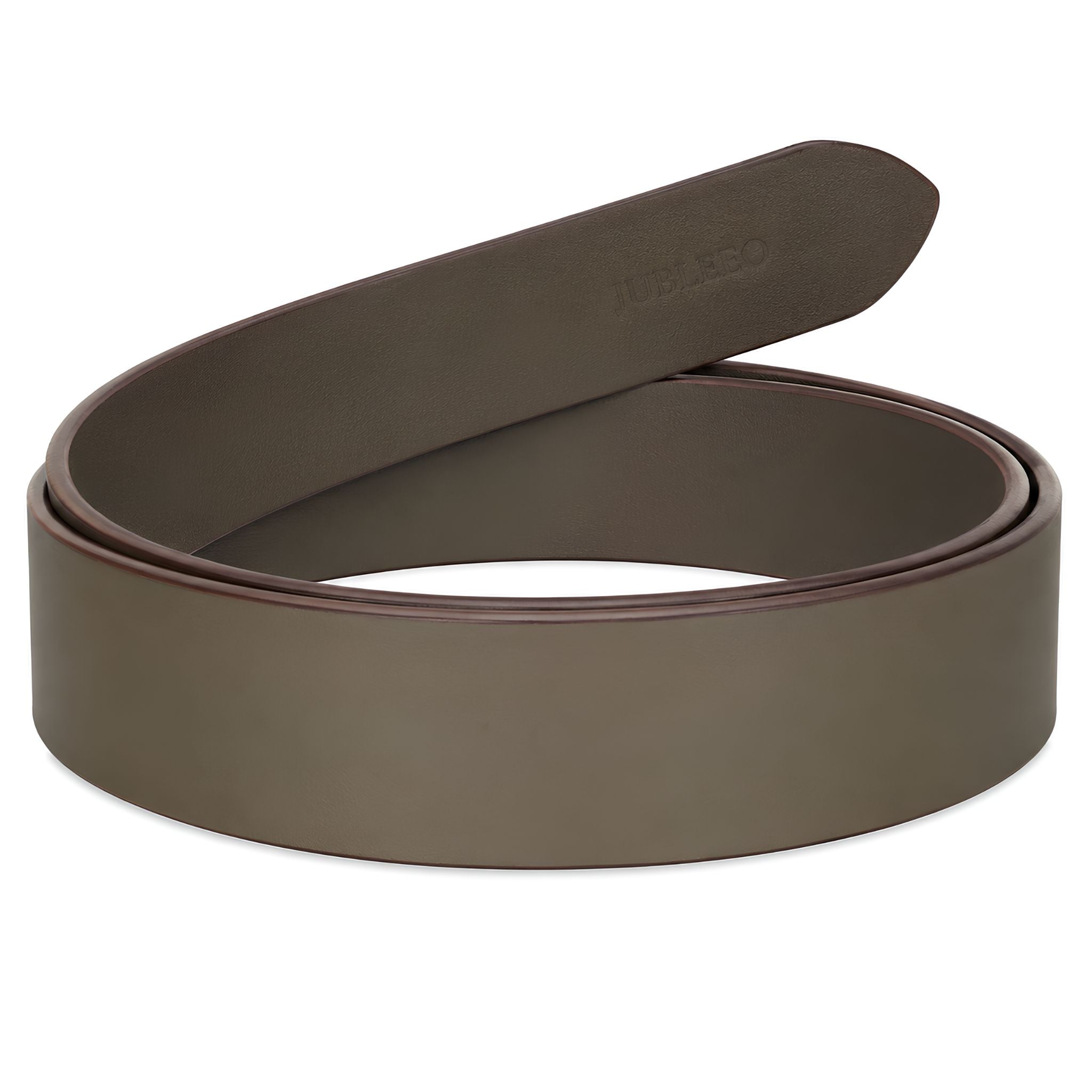 Jubleeo leather mens belt brown