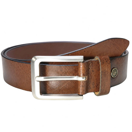 jubleeo leather mens belt Brown