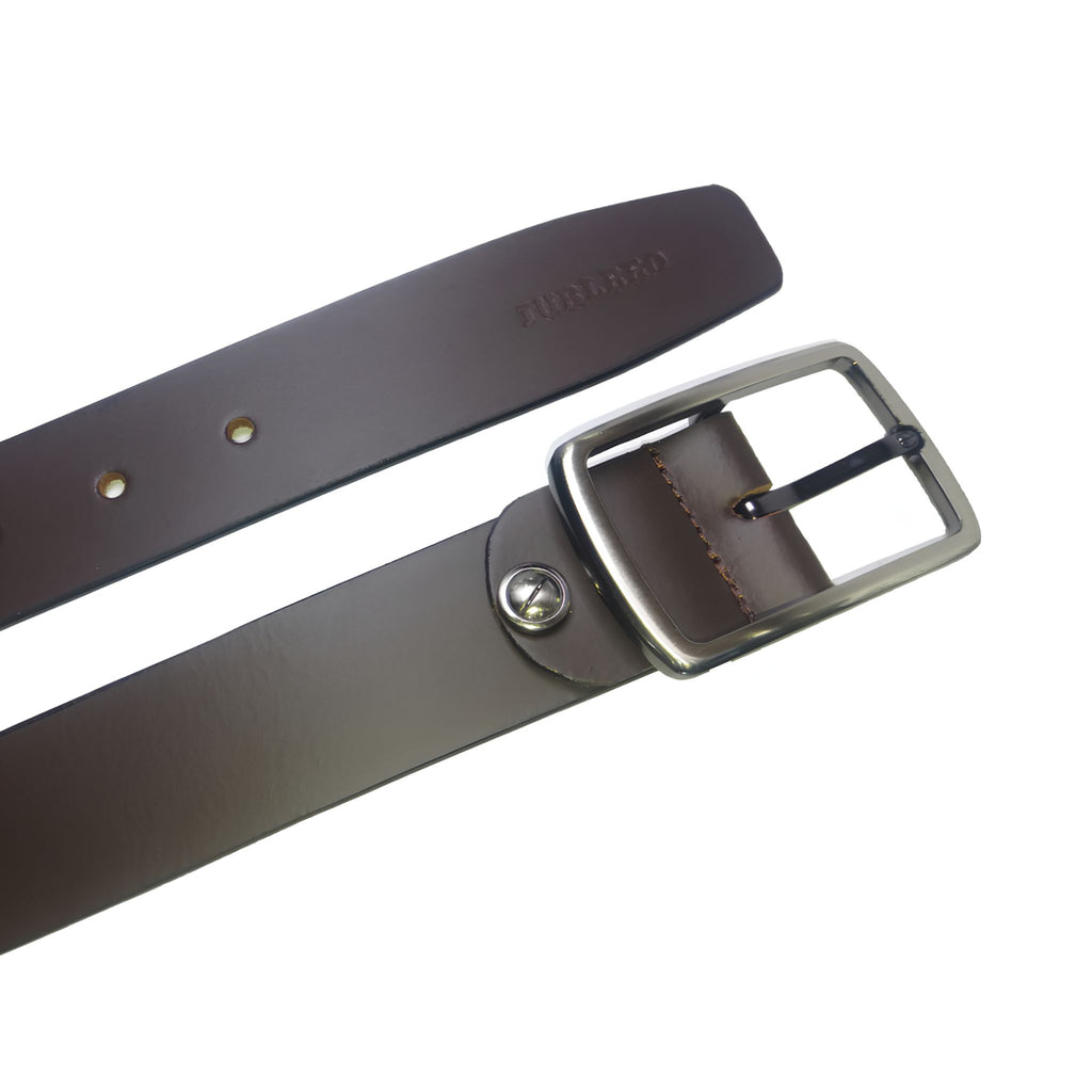 jubleeo leather hickok buckle mens belt brown