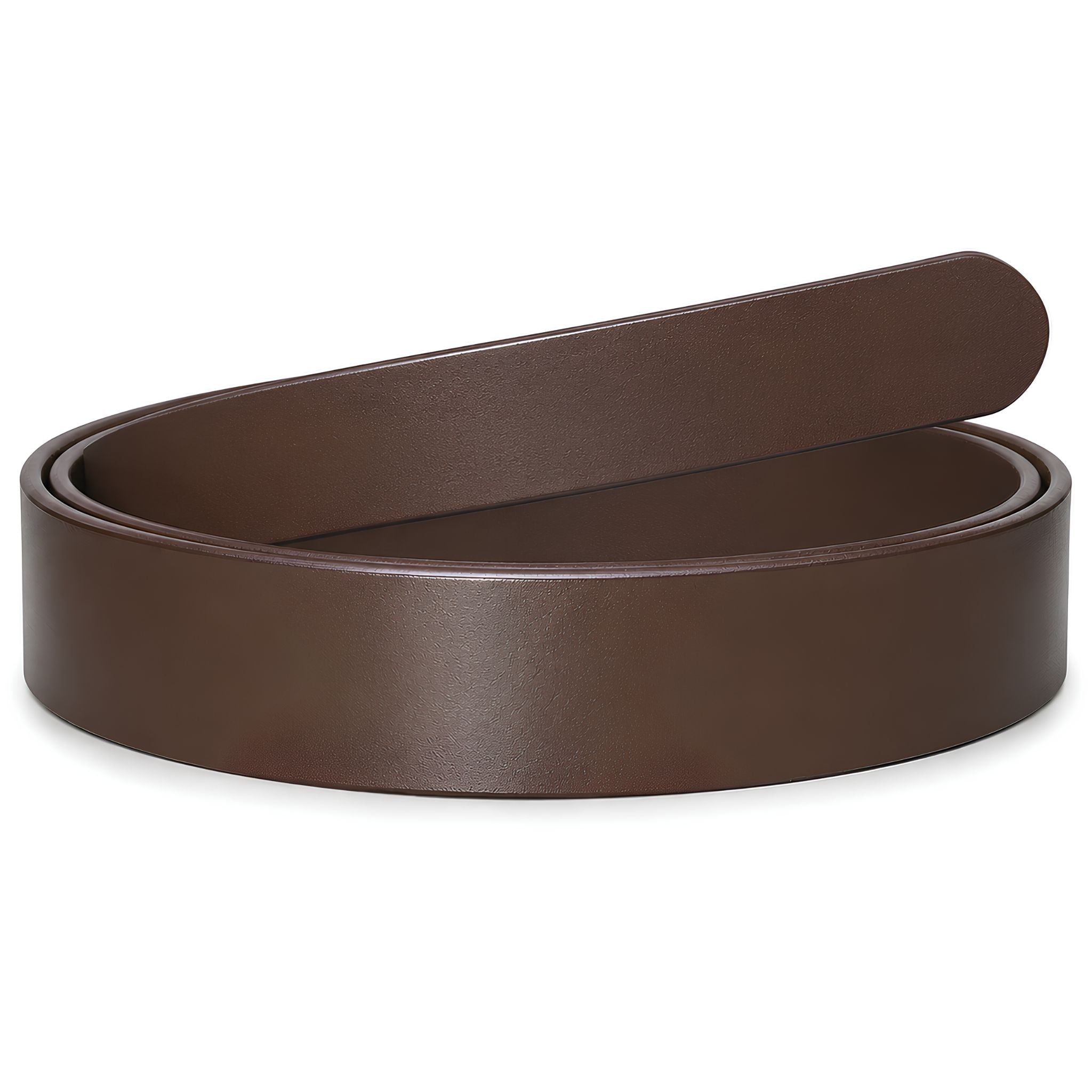 jubleeo  leather narrown mens belt brown