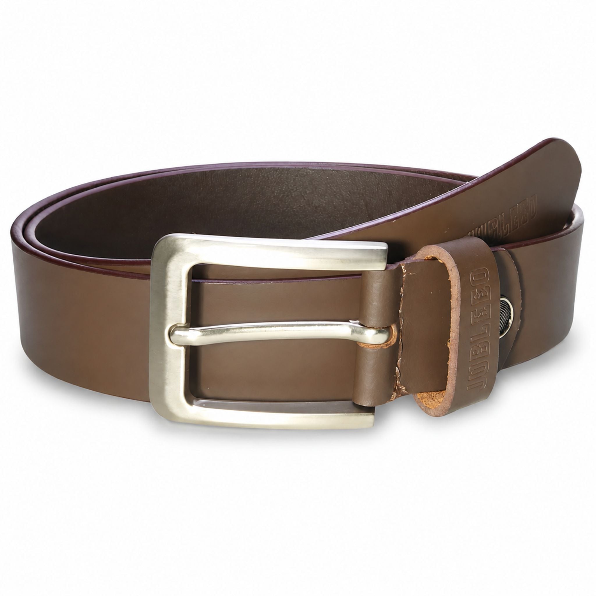 Jubleeo Leather Brown Mens Belt