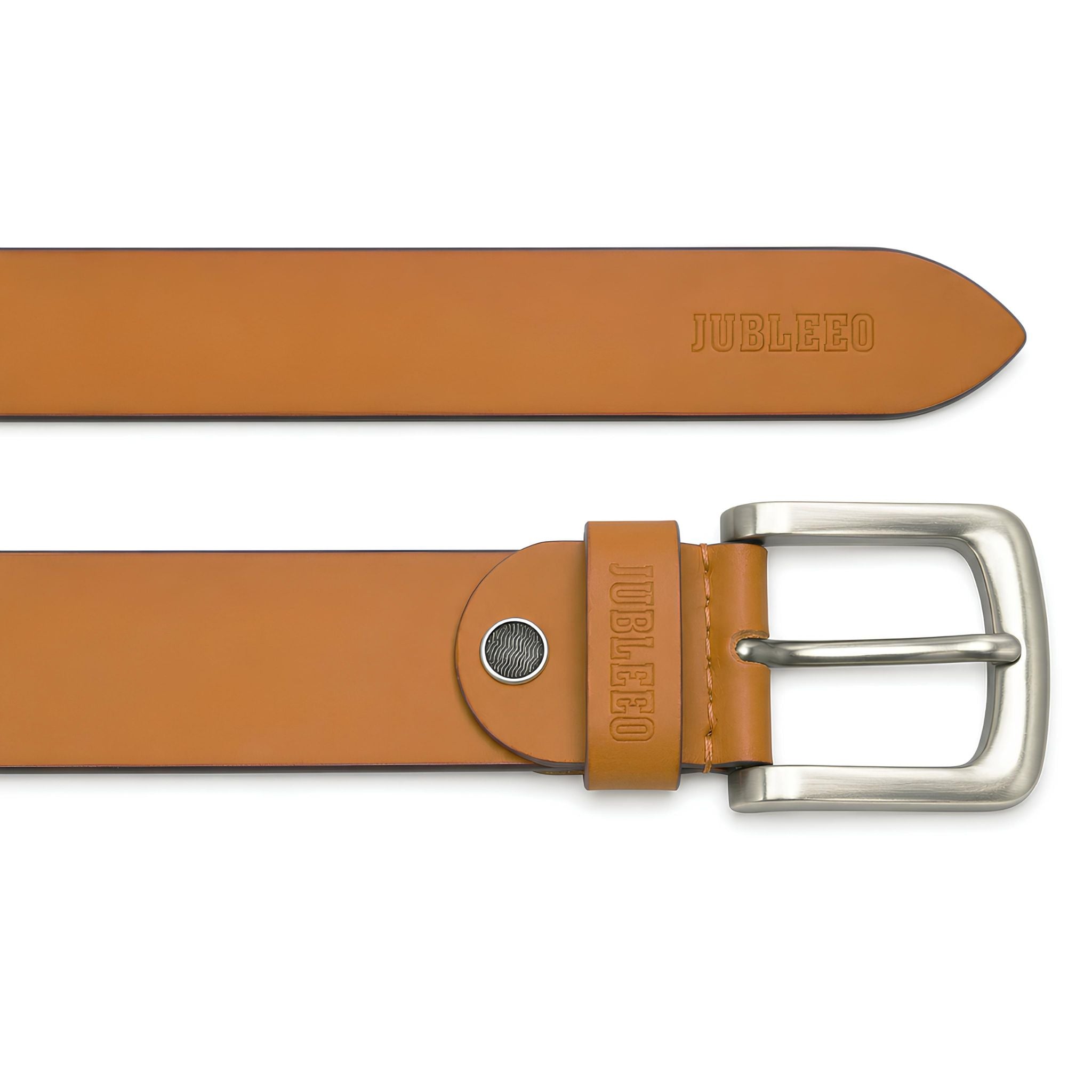 jubleeo leather mens belt tan