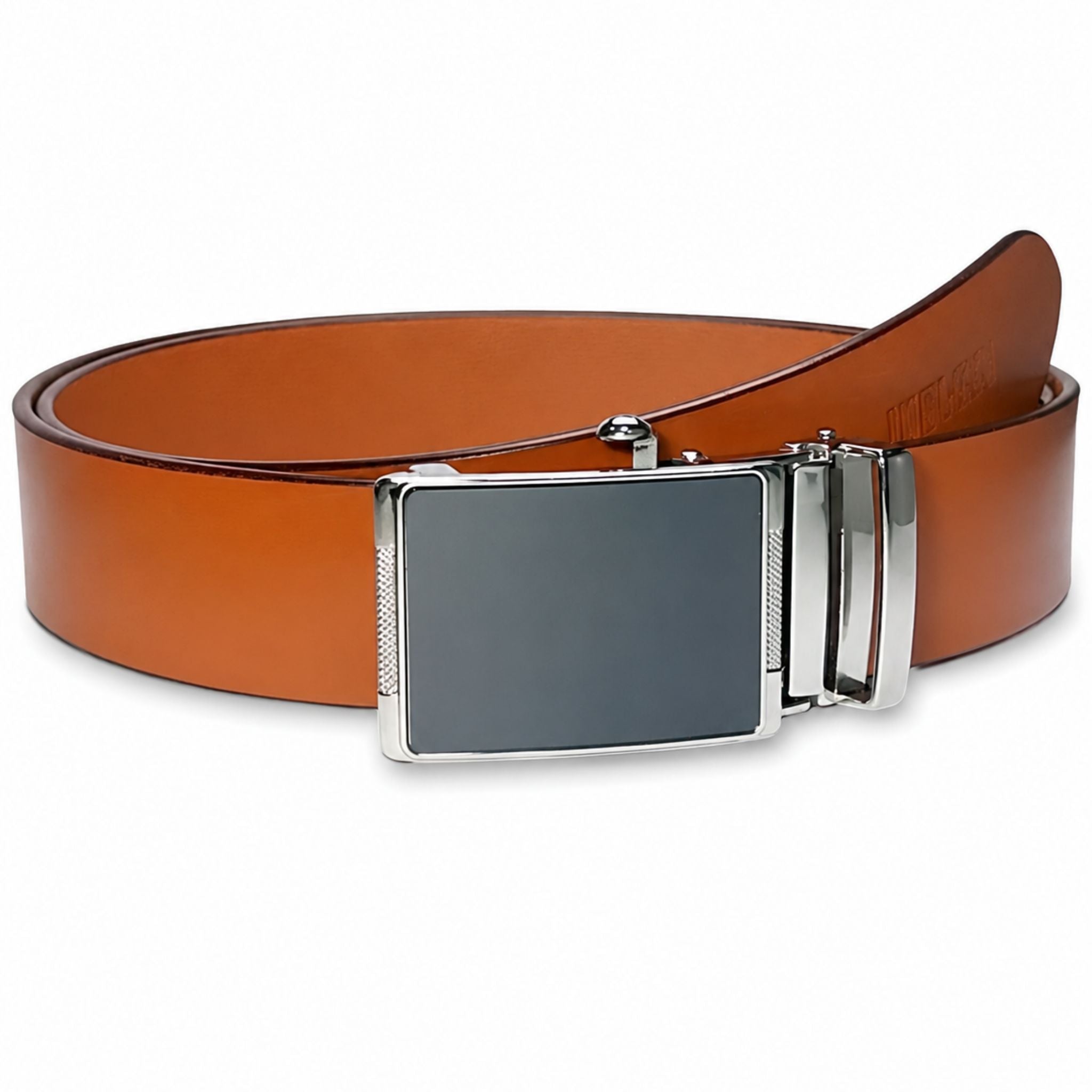 jubleeo leather autolock mens belt tan