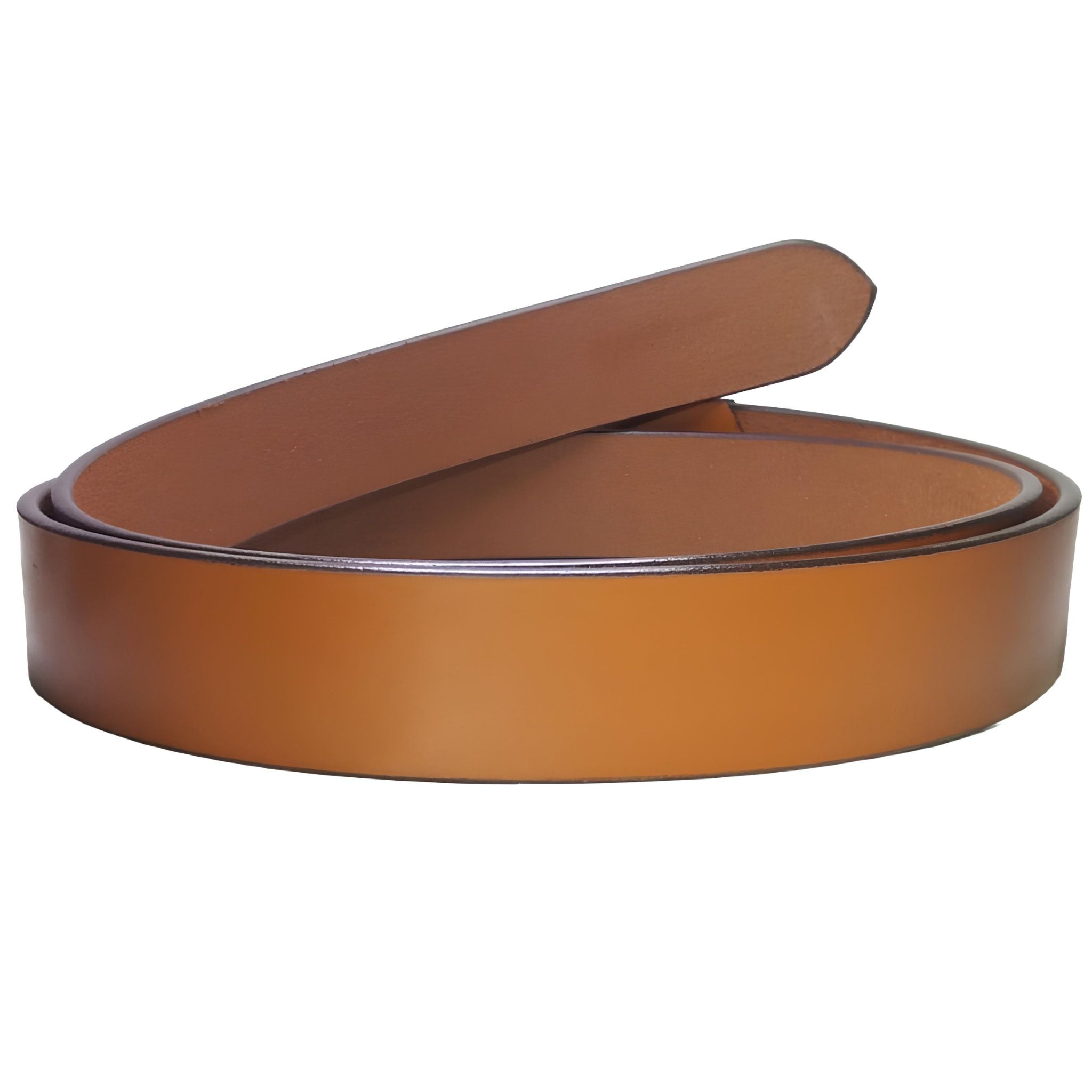 jubleeo leather narrow mens belt tan