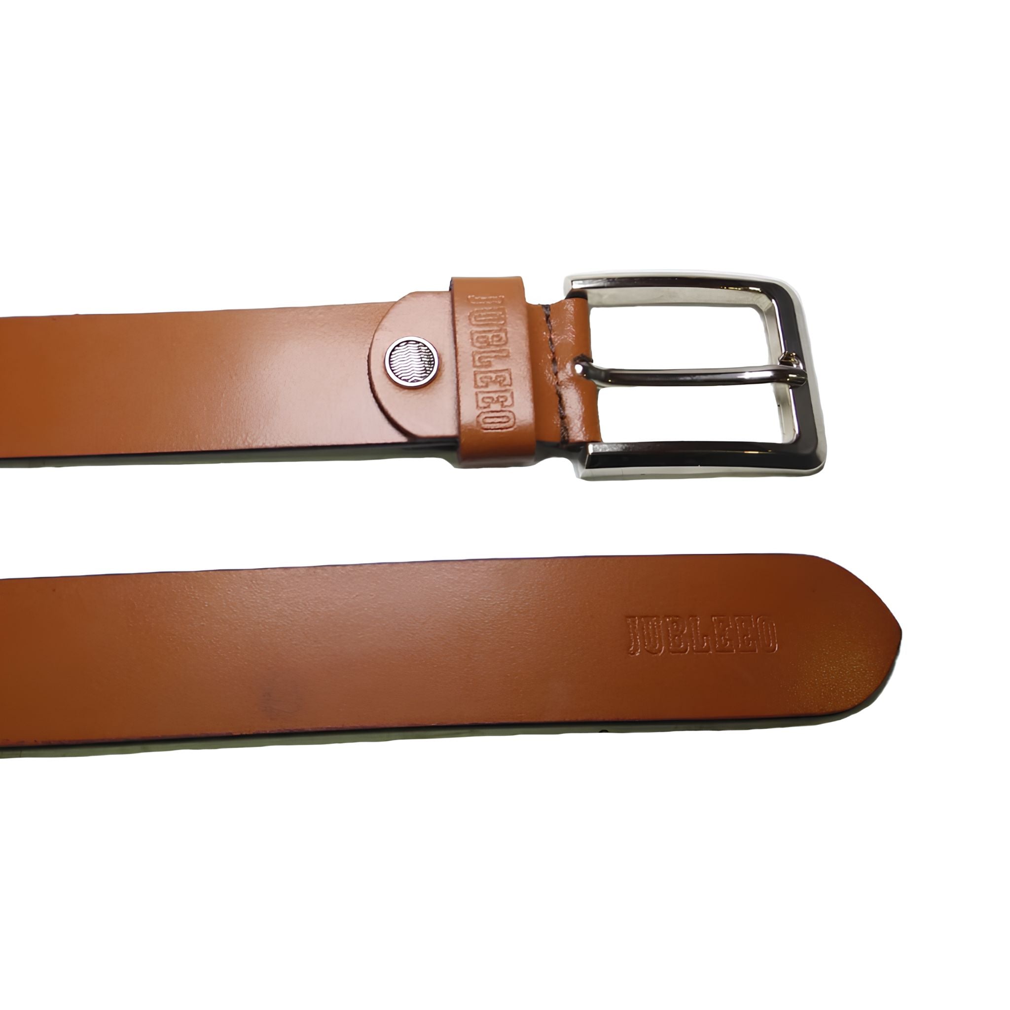 jubleeo leather mens belt tan