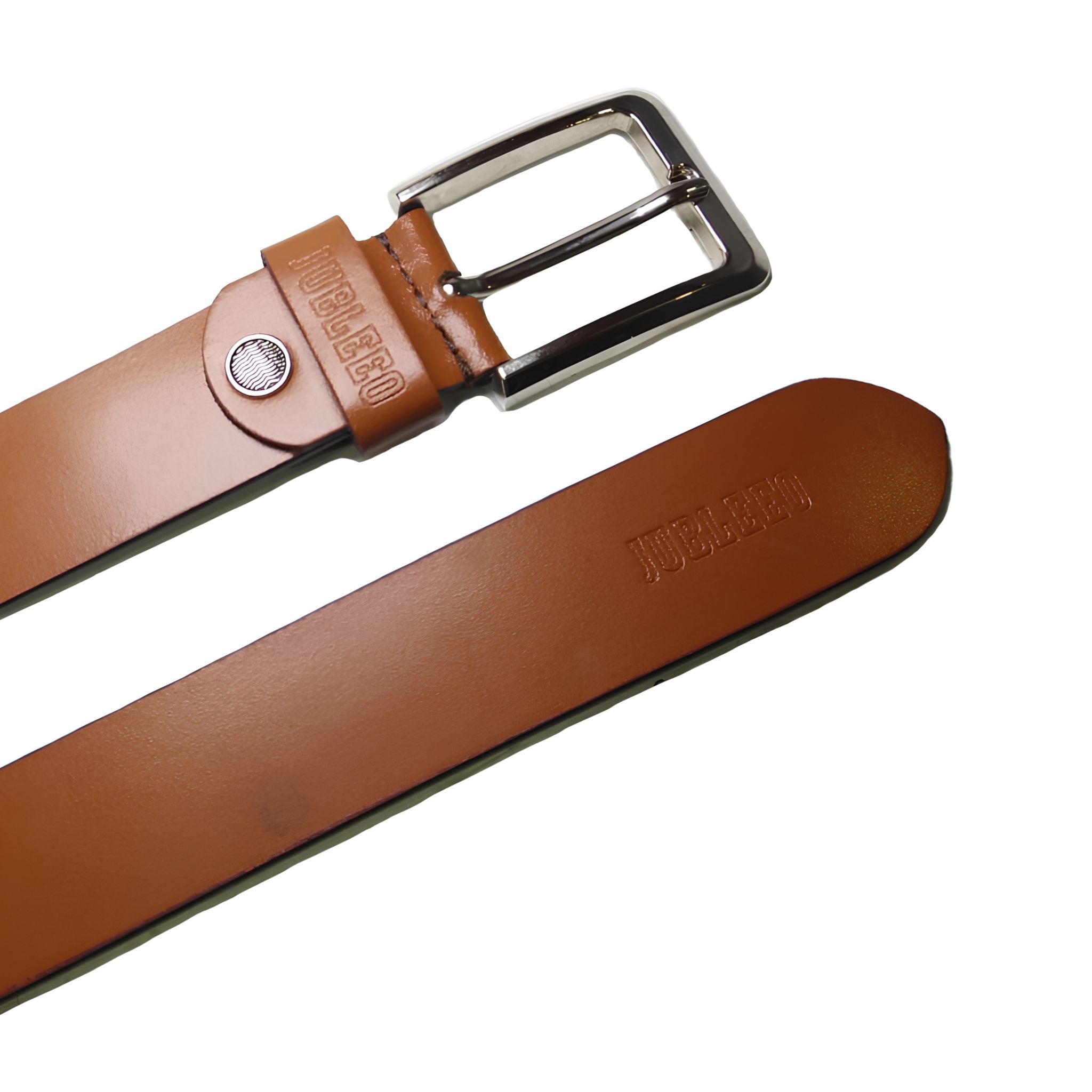 jubleeo leather mens belt tan