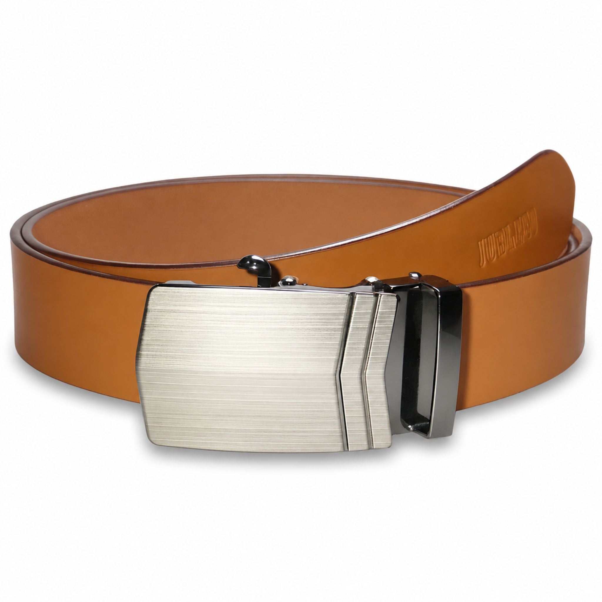 jubleeo leather autolock mens belt tan