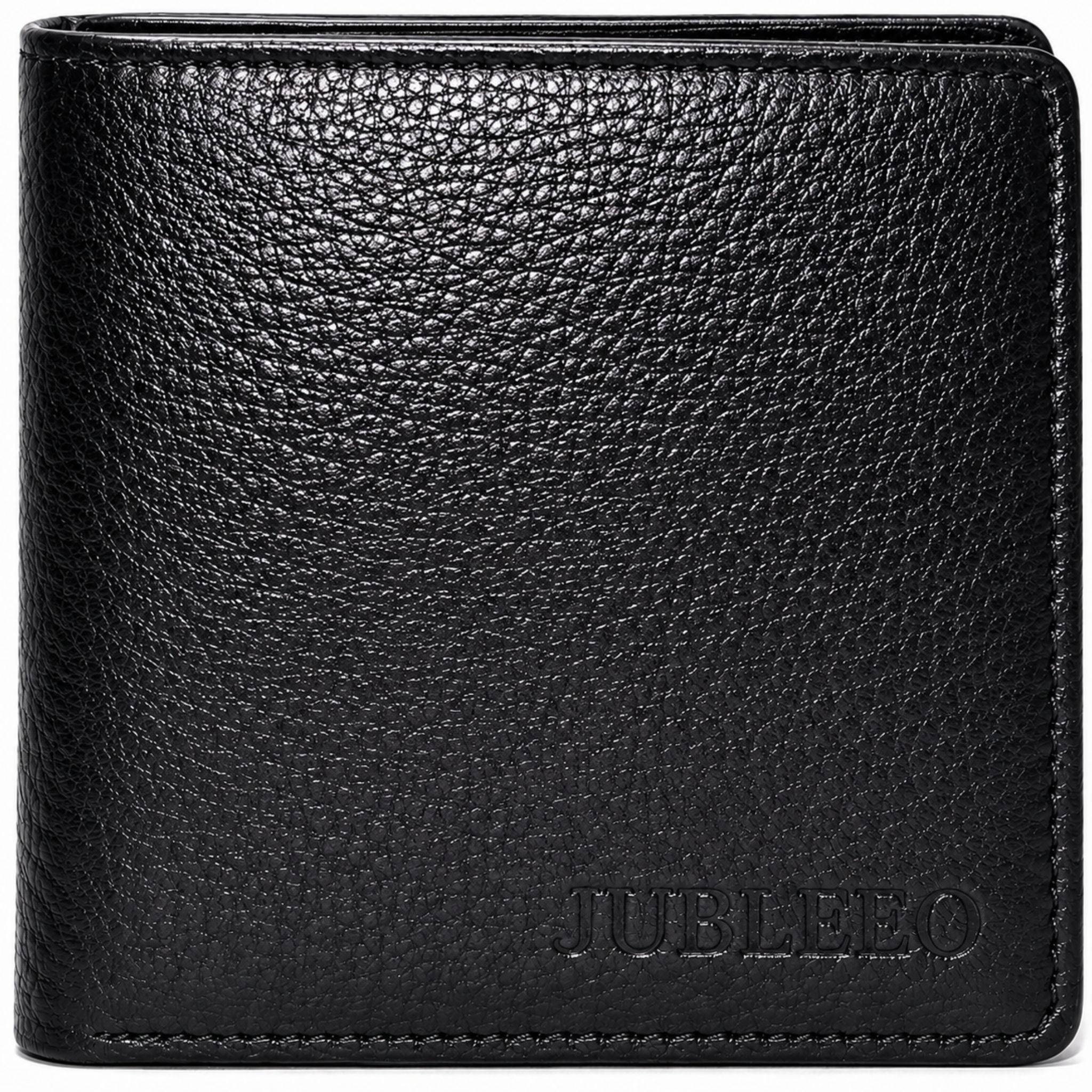 Jubleeo Leather Mini Notecase Mens Wallet black