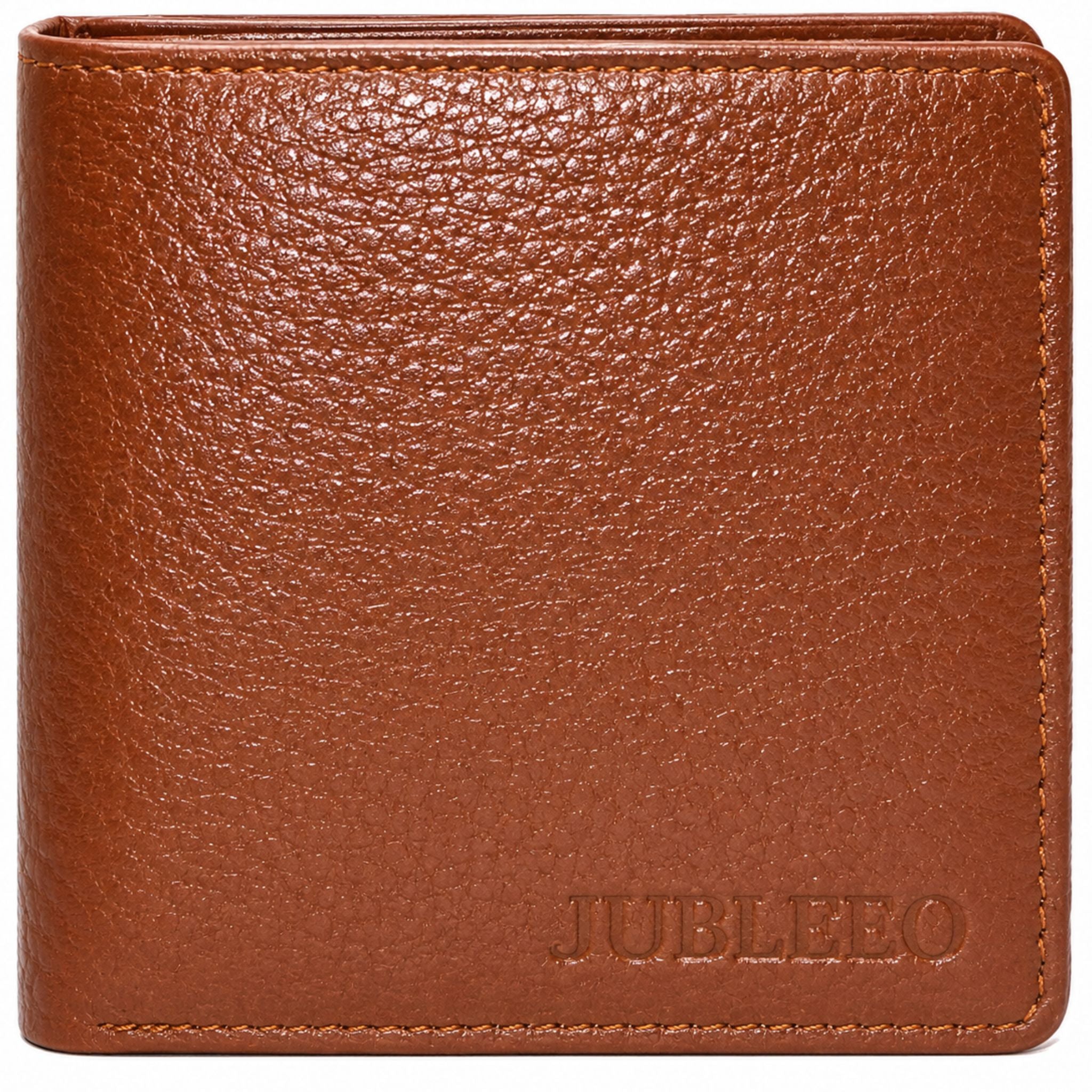 Jubleeo Leather Mini Notecase Mens Wallet tan