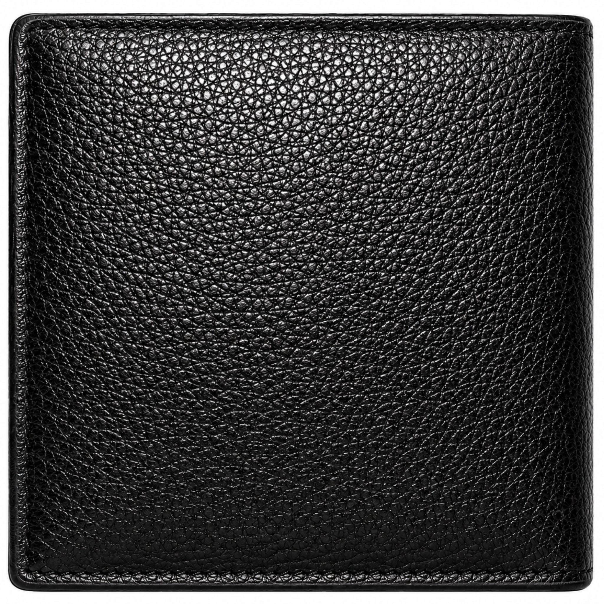 Jubleeo Leather Mini Notecase Mens Wallet black