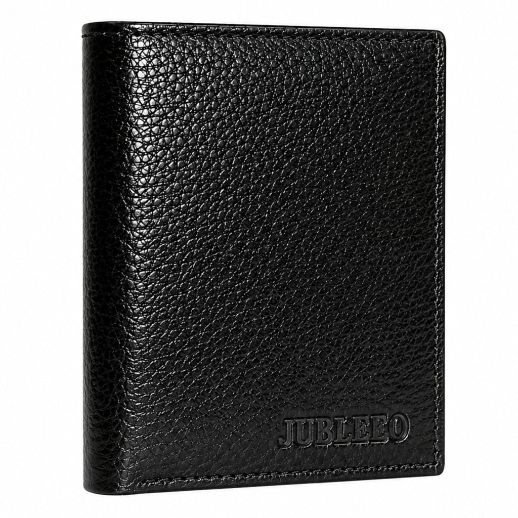 Jubleeo leather ntecase for men black