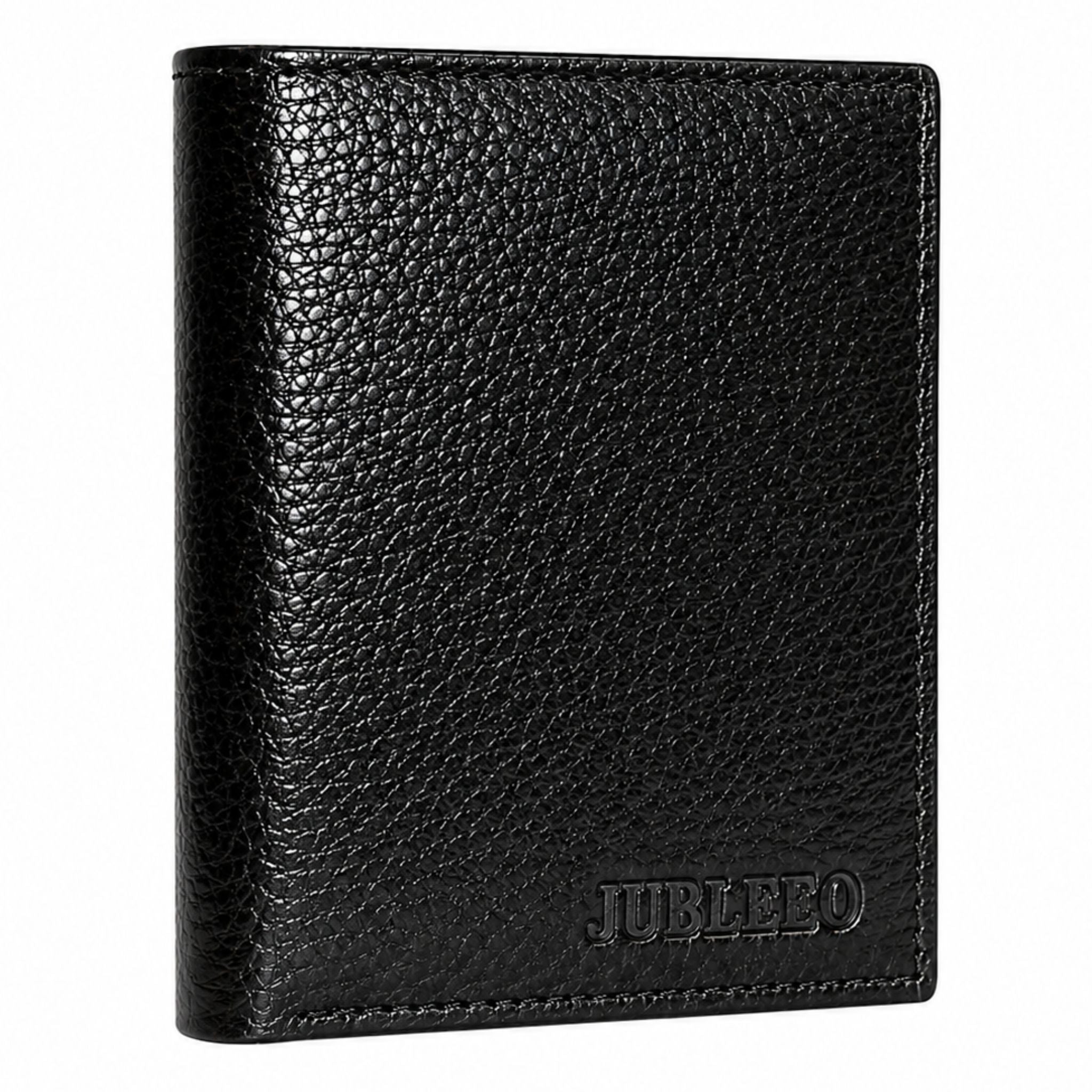 Jubleeo leather ntecase for men black